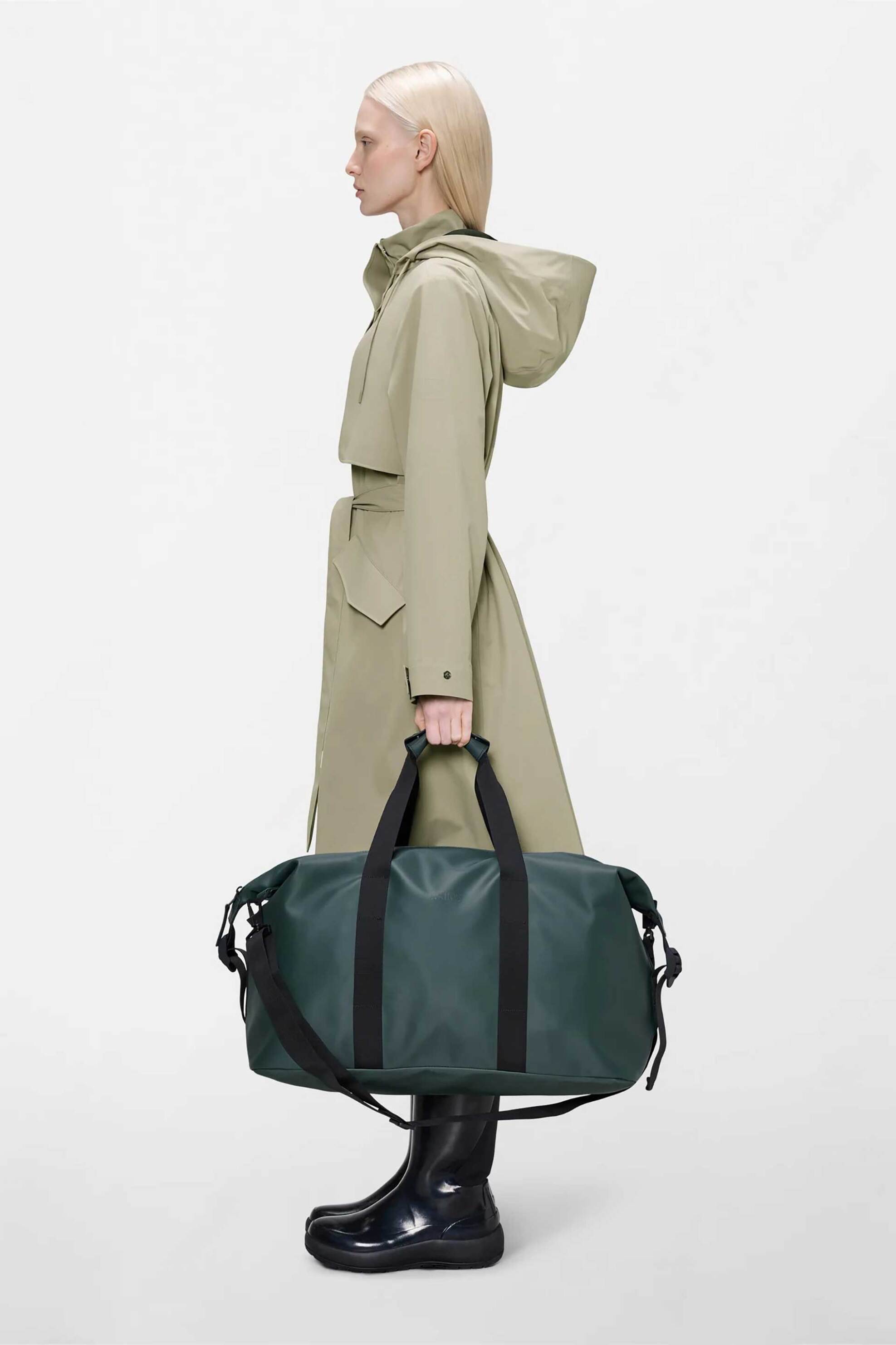 Rains Unisex Σάκος Ταξιδίου Hilo Weekend Bag - R143 A14200 Πετρόλ