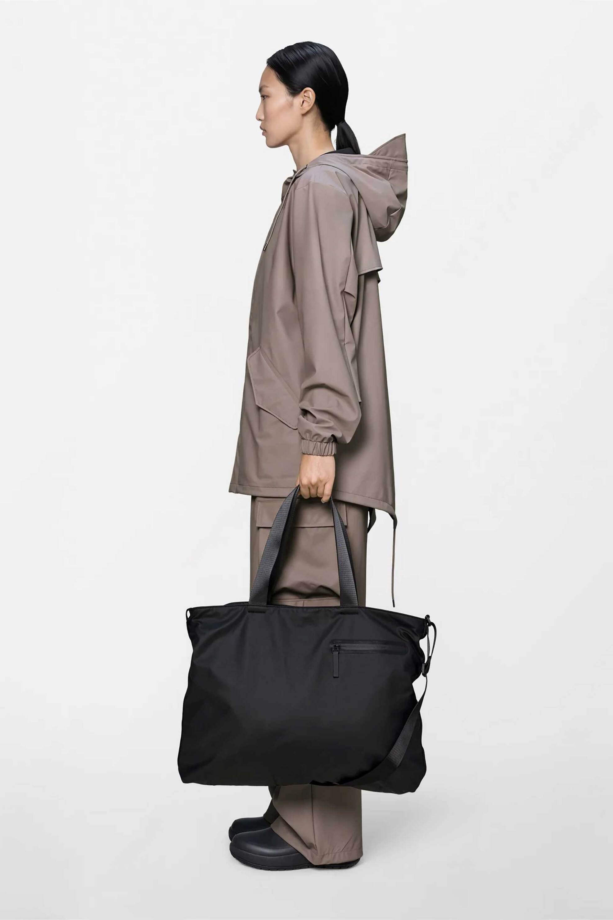 Rains Unisex Τσάντα Tote Dash Messenger - R143 A16430 Μαύρο