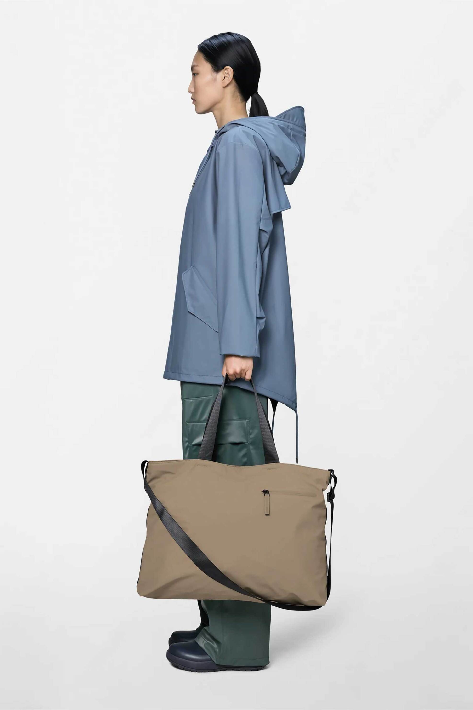 Rains Unisex Τσάντα Tote Dash Messenger - R143 A16430 Μπεζ