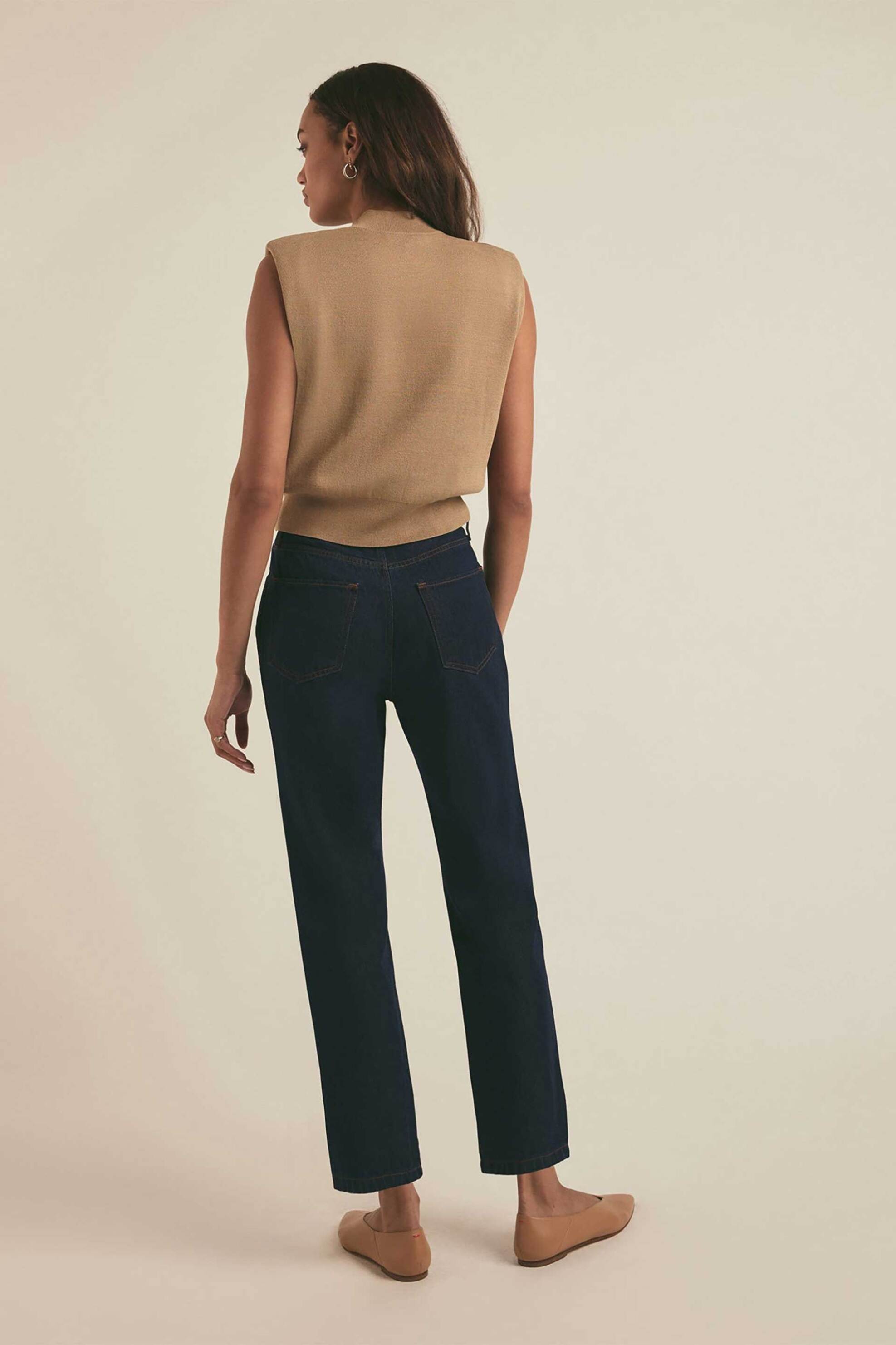 Favorite Daughter γυναικείο τοπ αμάνικο "The Whitney" - 45FRHXKT3553-TBC Ταμπά φωτογραφία