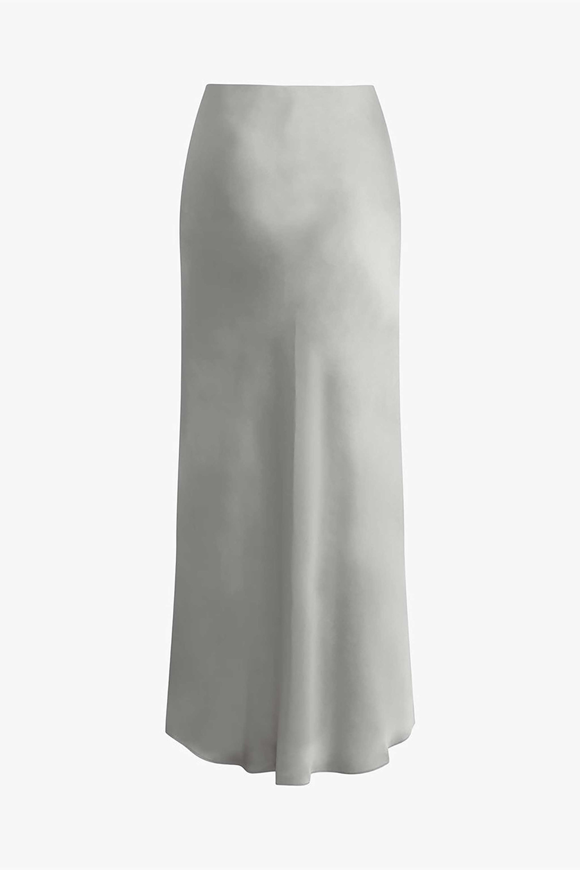 Favorite Daughter γυναικεία maxi φούστα σατέν "The Favorite" - 45FEC9SK8010-UTG Γκρι φωτογραφία