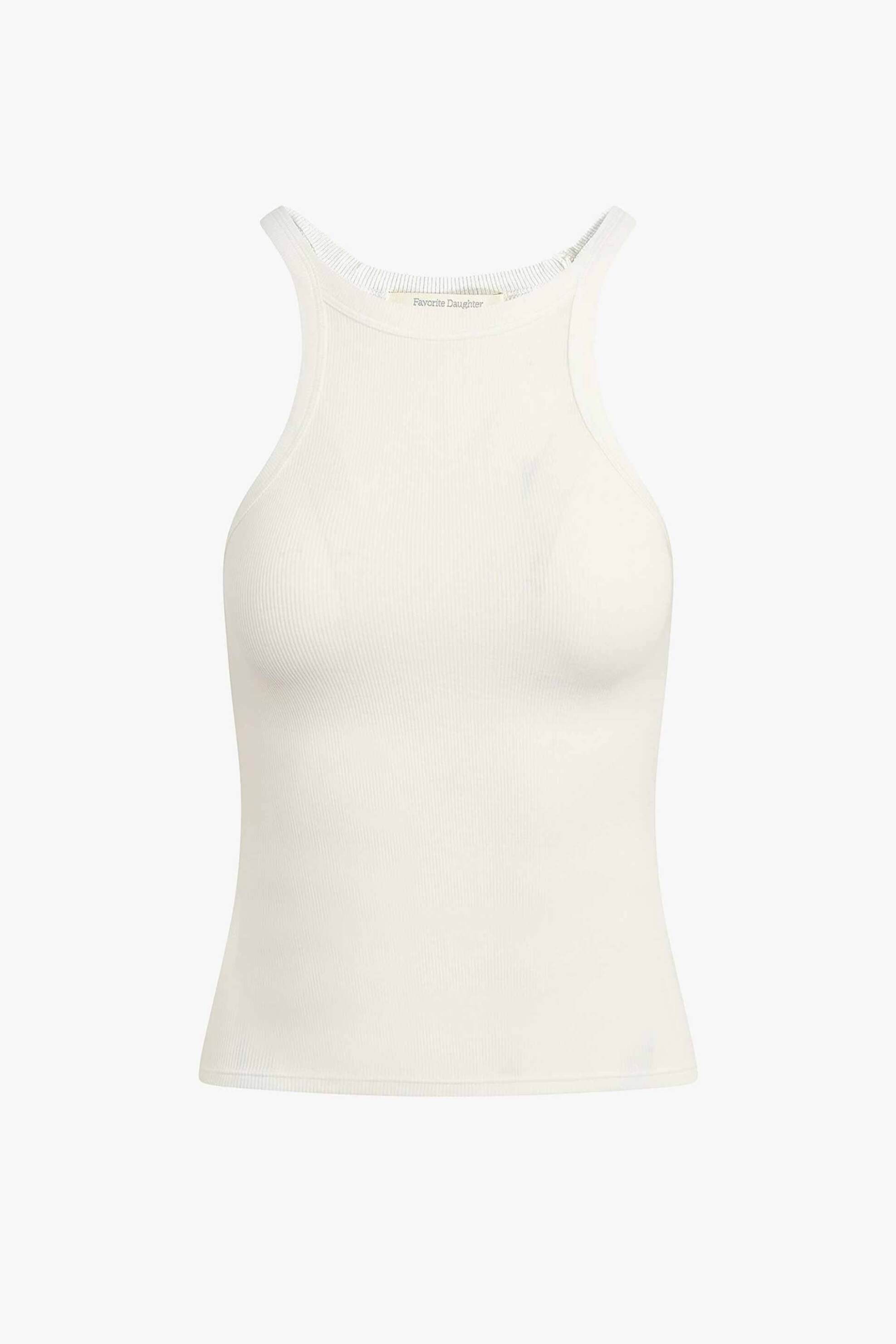 Favorite Daughter γυναικείο τοπ αμάνικο "The Favorite Tank" - 45FC93BT3514-WHT Λευκό φωτογραφία