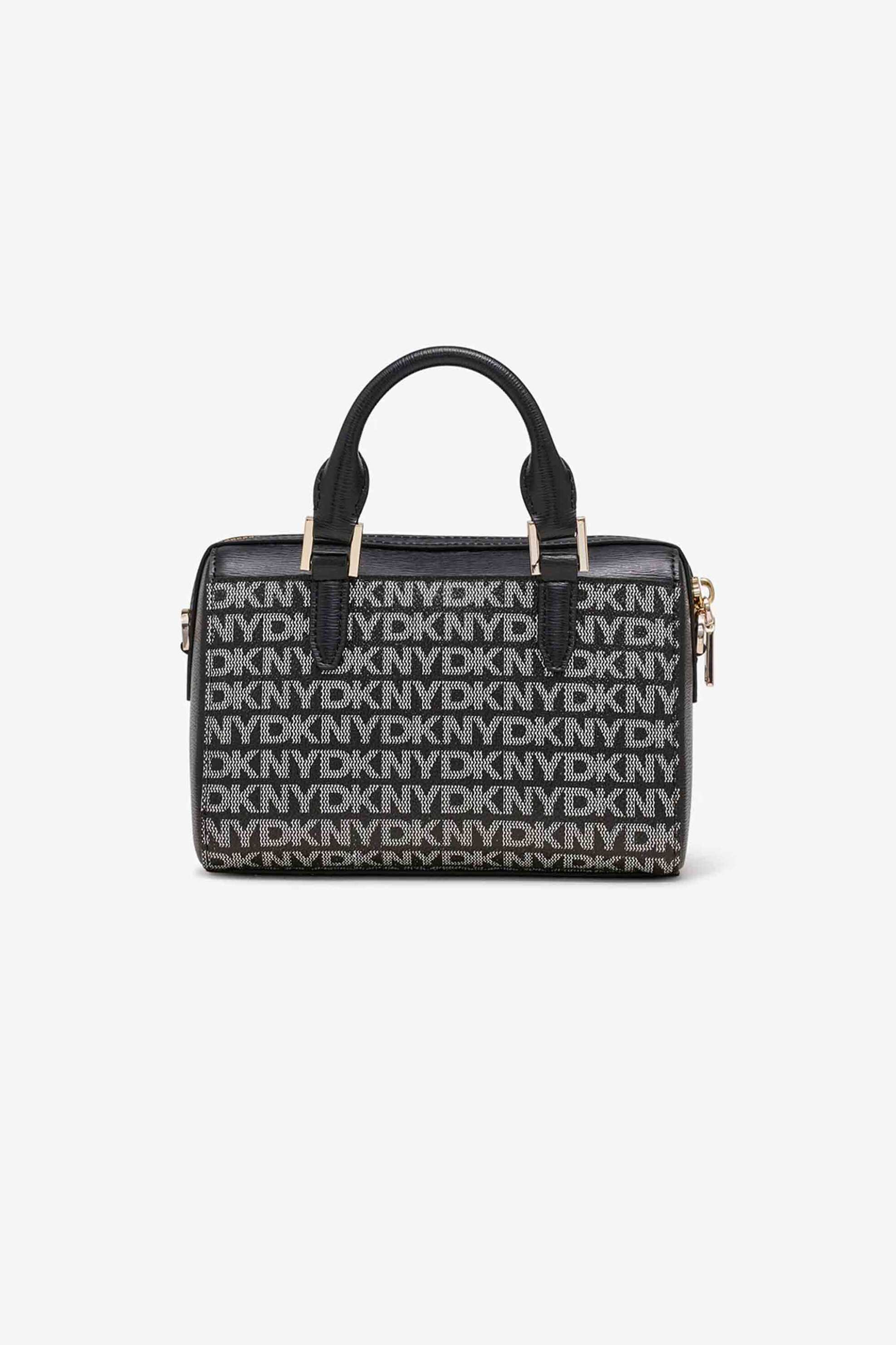 DKNY γυναικεία τσάντα crossbody με all-over logo "Bryant" - R42DYE19 Μαύρο φωτογραφία