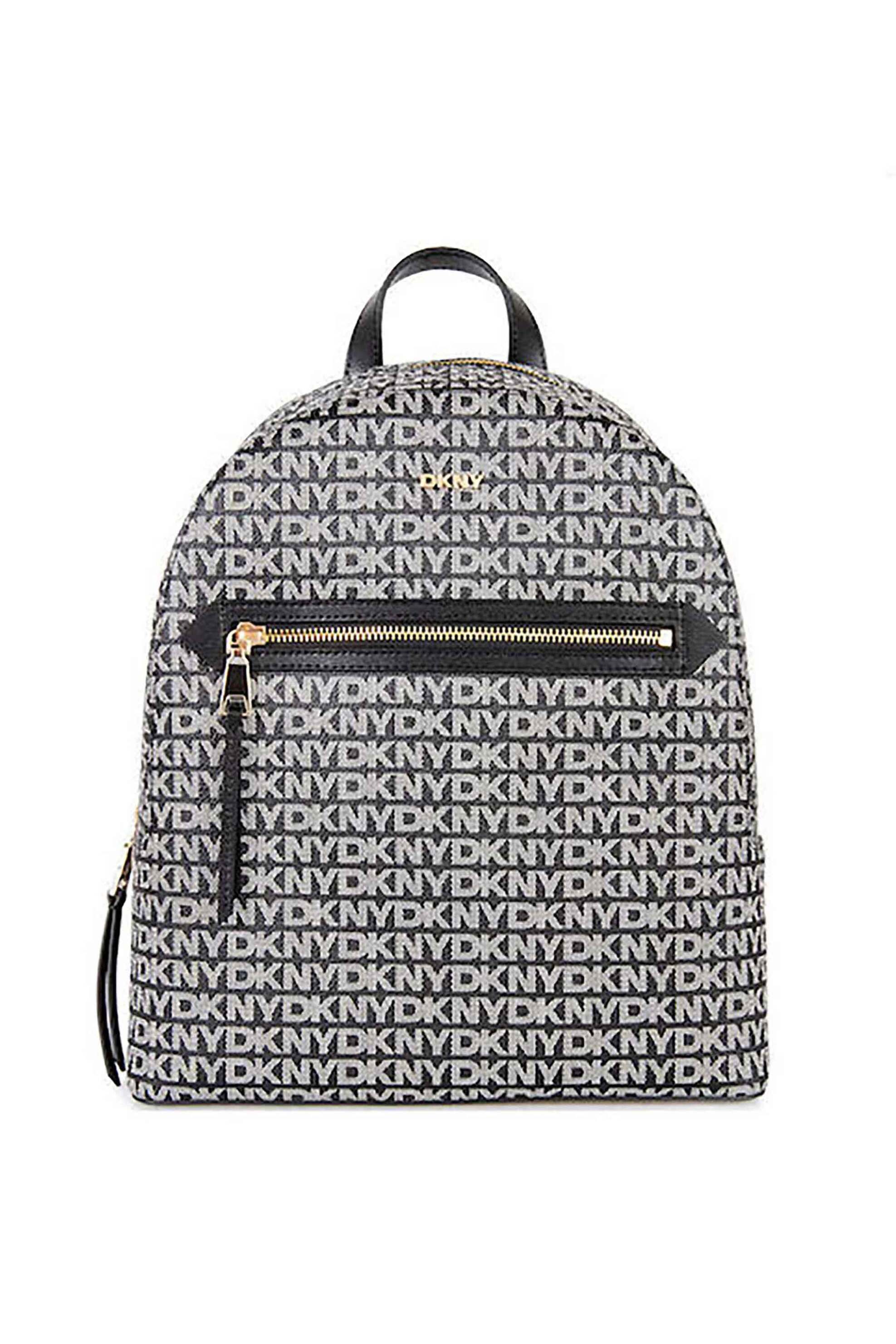 DKNY γυναικείο backpack με all-over logo "Bryant Ave" - R51KYJ33 Μαύρο