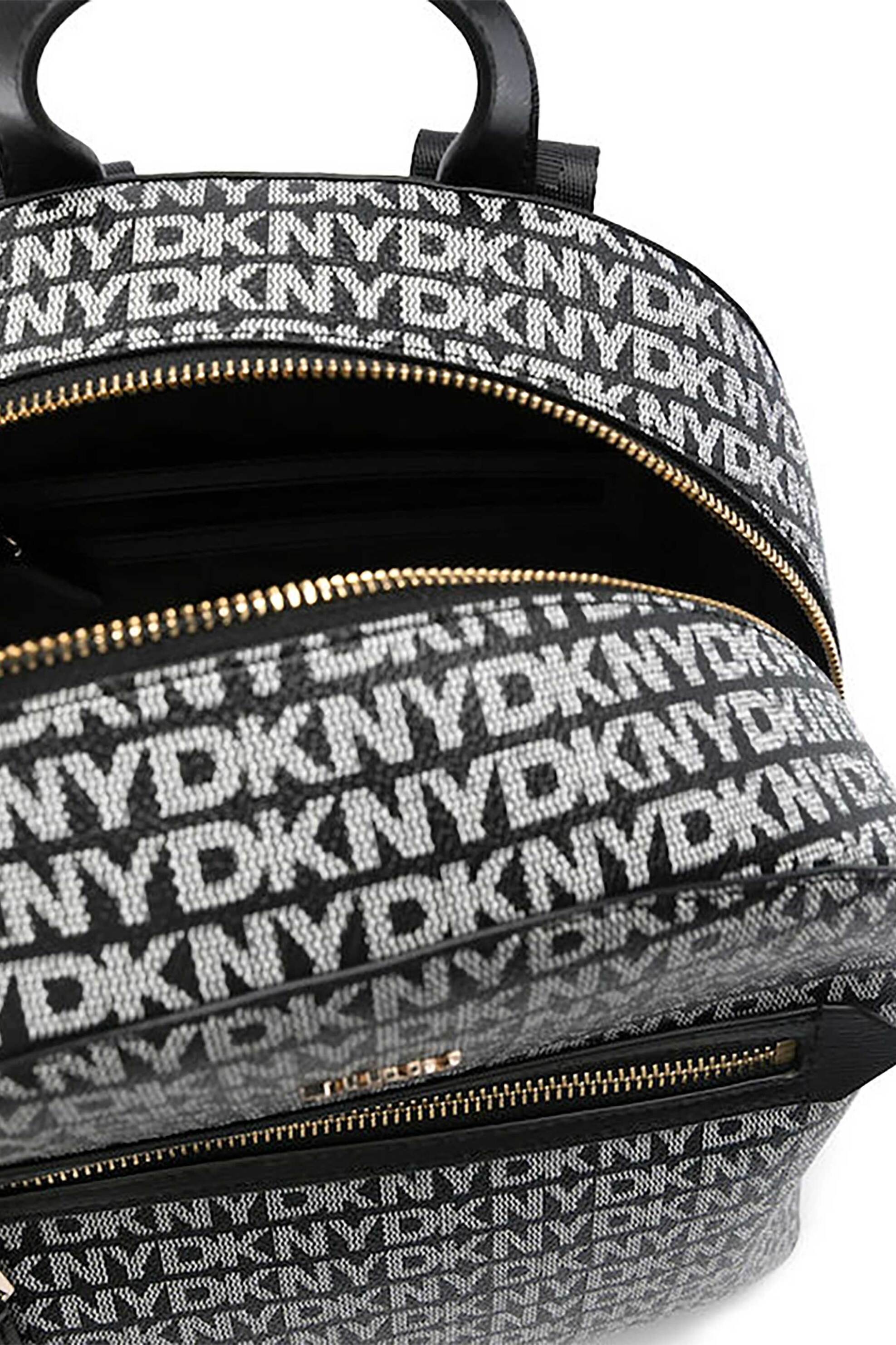 DKNY γυναικείο backpack με all-over logo "Bryant Ave" - R51KYJ33 Μαύρο φωτογραφία