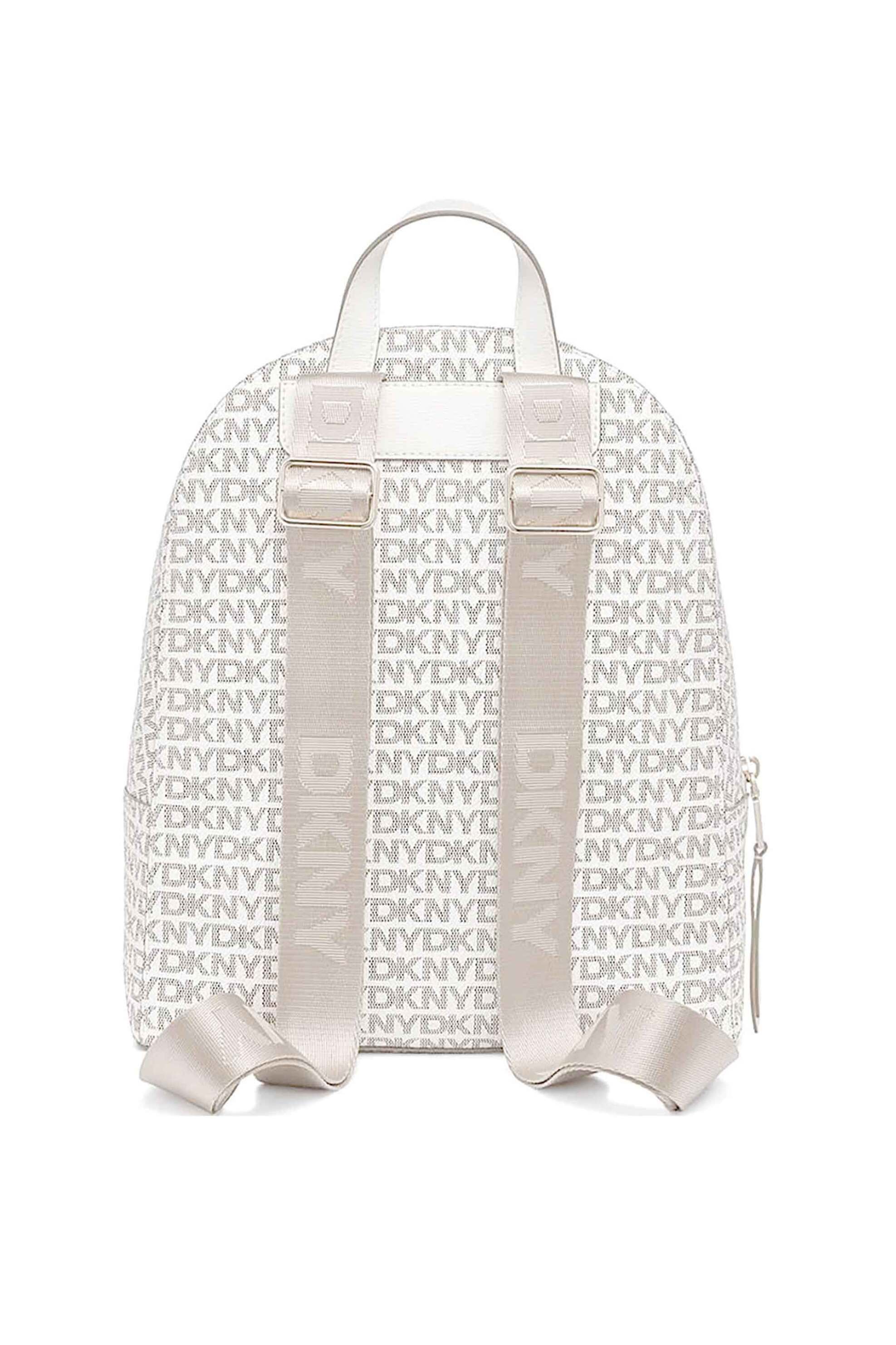 DKNY γυναικείο backpack με all-over logo "Bryant Ave" - R51KYJ33 Λευκό φωτογραφία