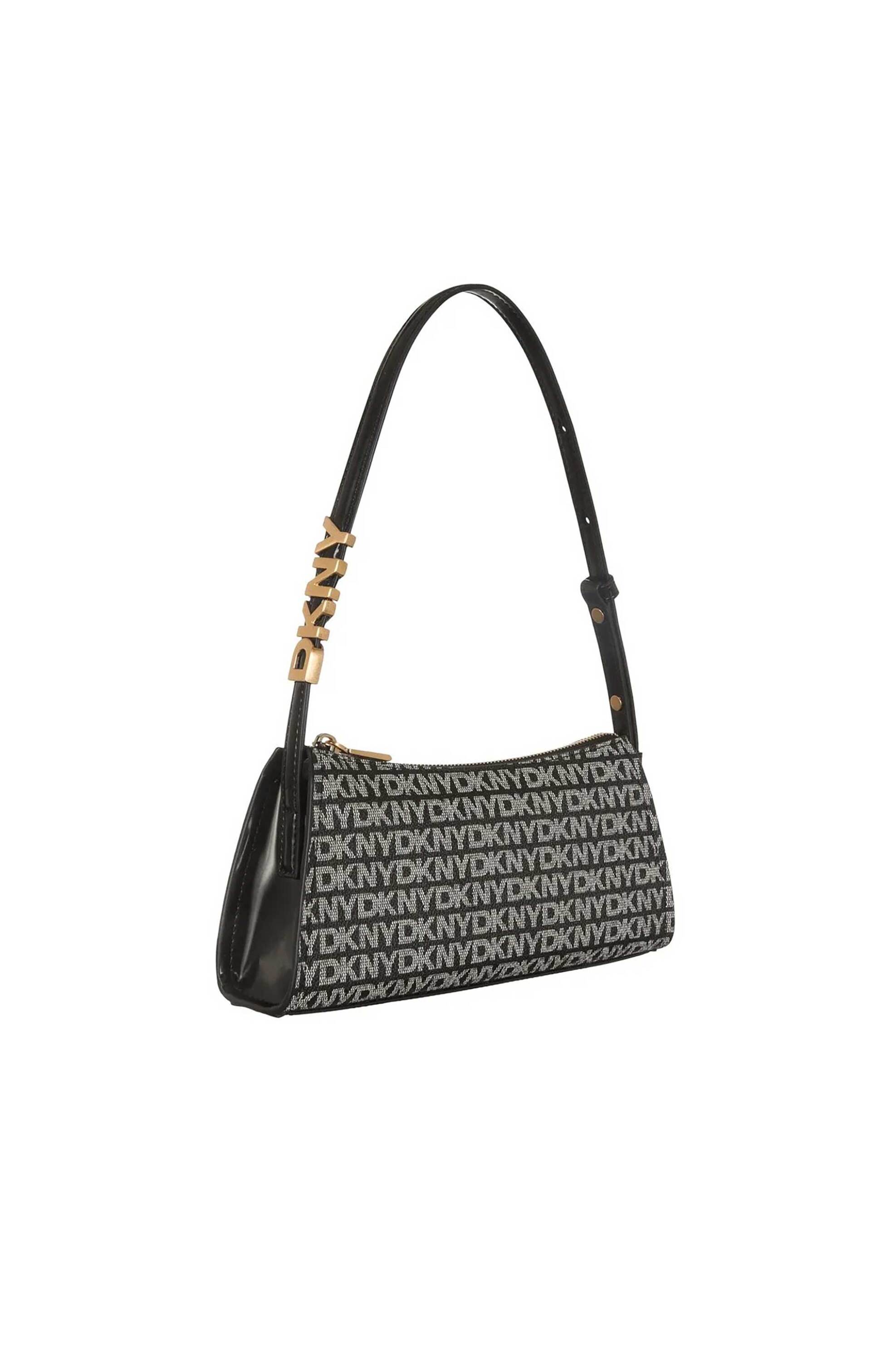 DKNY γυναικεία τσάντα ώμου με all-over print 