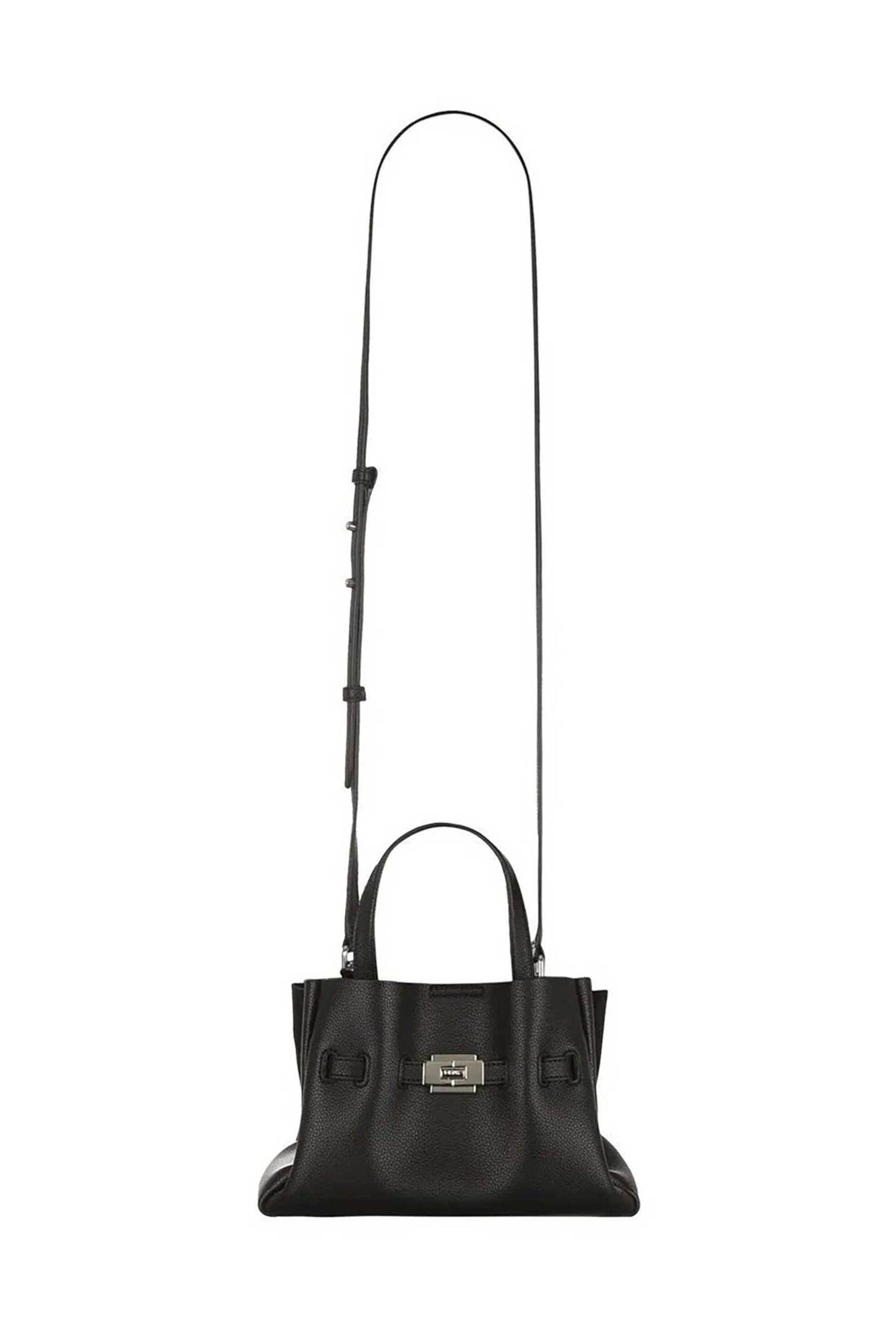 DKNY γυναικεία τσάντα χειρός μονόχρωμη "Bryar" - R52DAK44 Μαύρο φωτογραφία