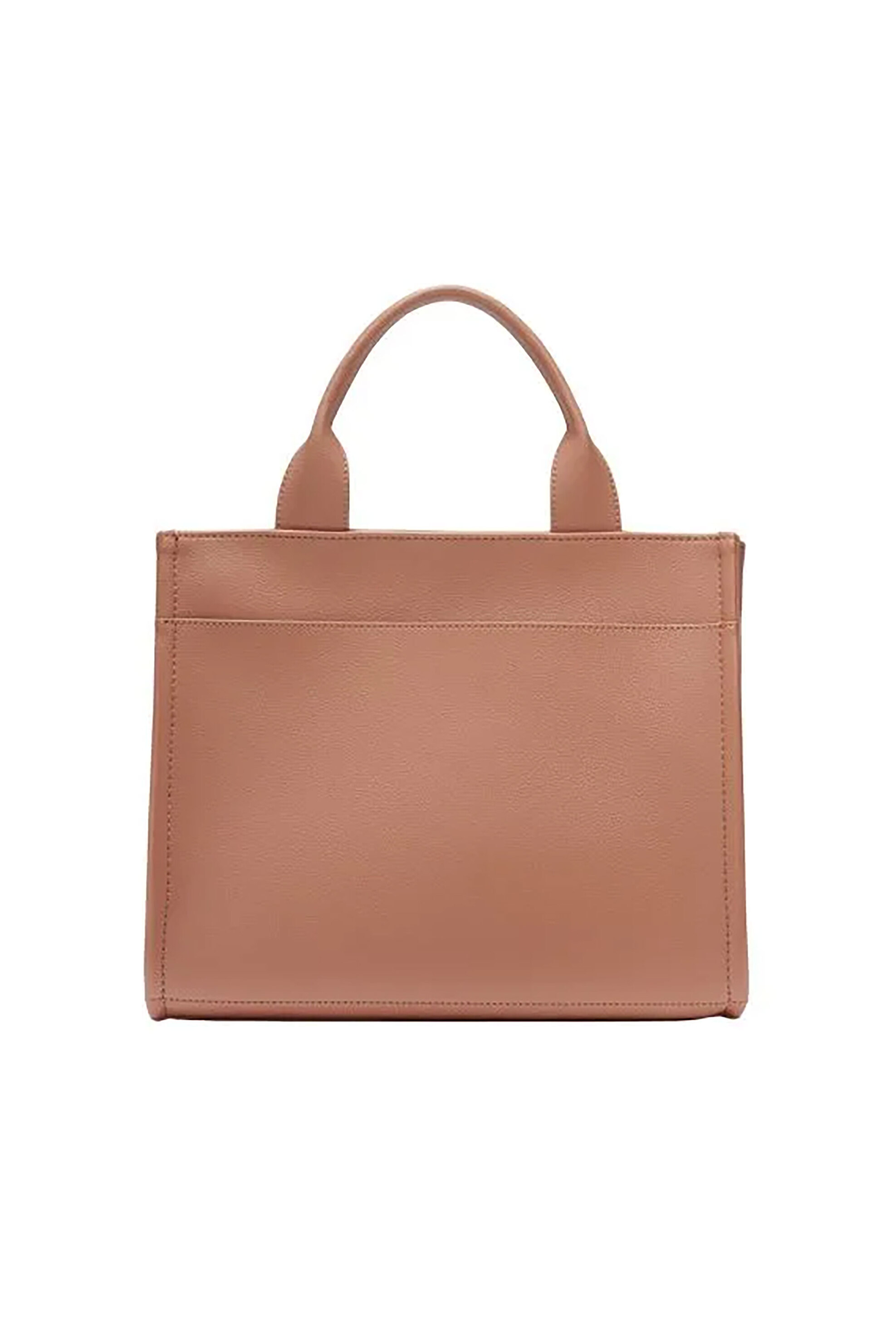 DKNY DKNY γυναικεία τσάντα χειρός με ανάγλυφο λογότυπο "Hadlee" - R53AAR57 Καμηλό - 3