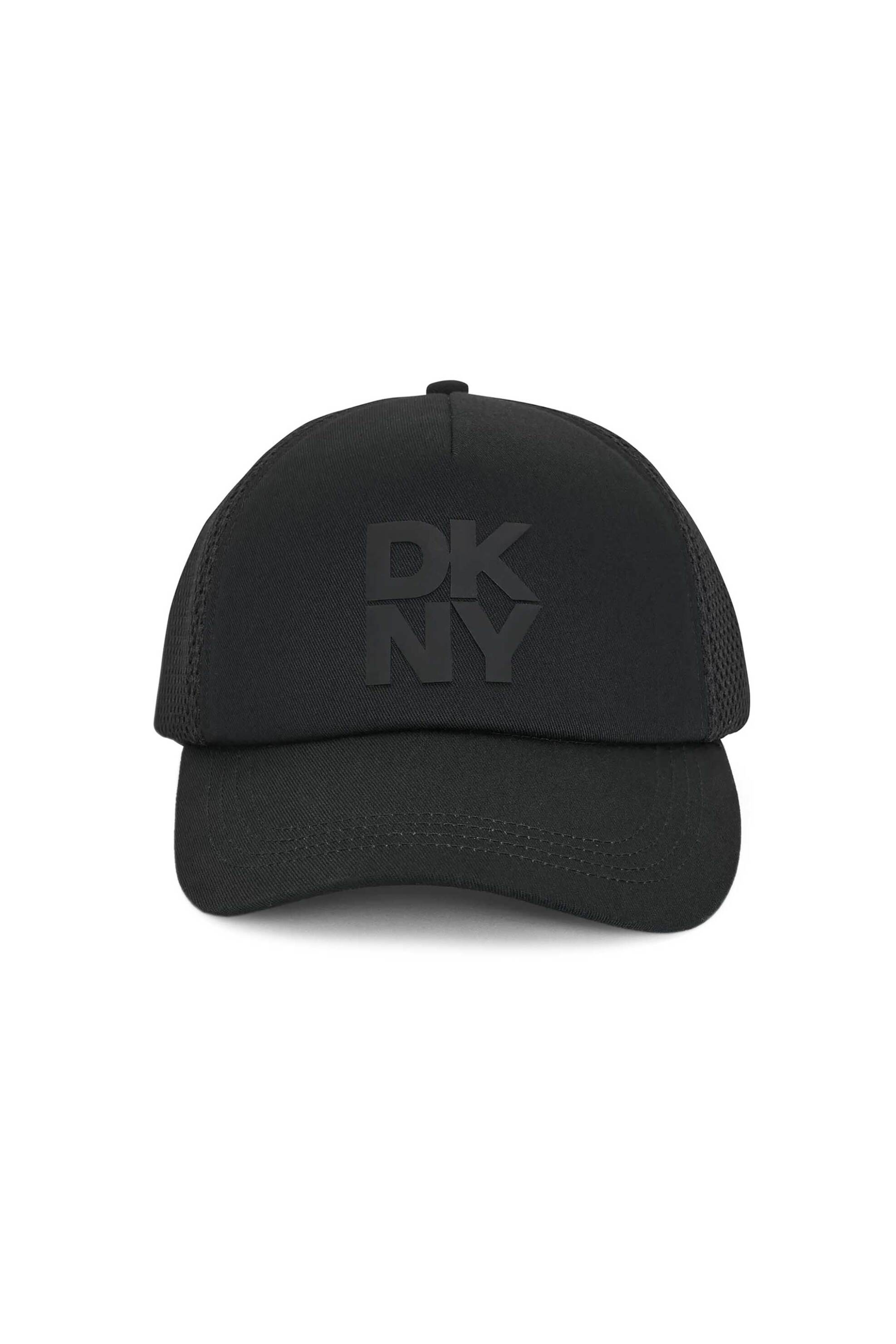 DKNY γυναικείο καπέλο jockey με logo print - D5WH1593 Μαύρο