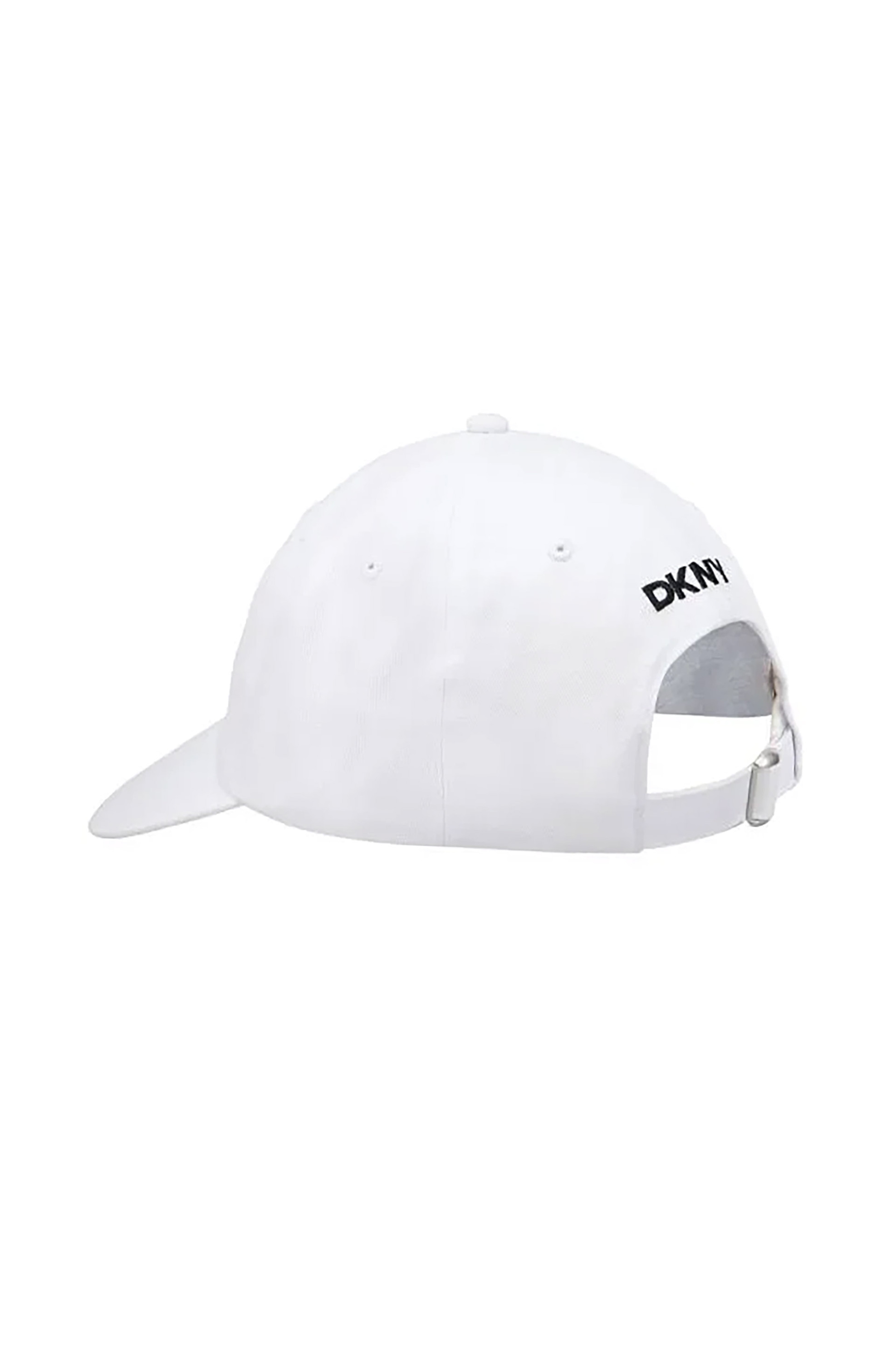 DKNY γυναικείο καπέλο jockey με lettering - D5WH1609 Υπόλευκο φωτογραφία