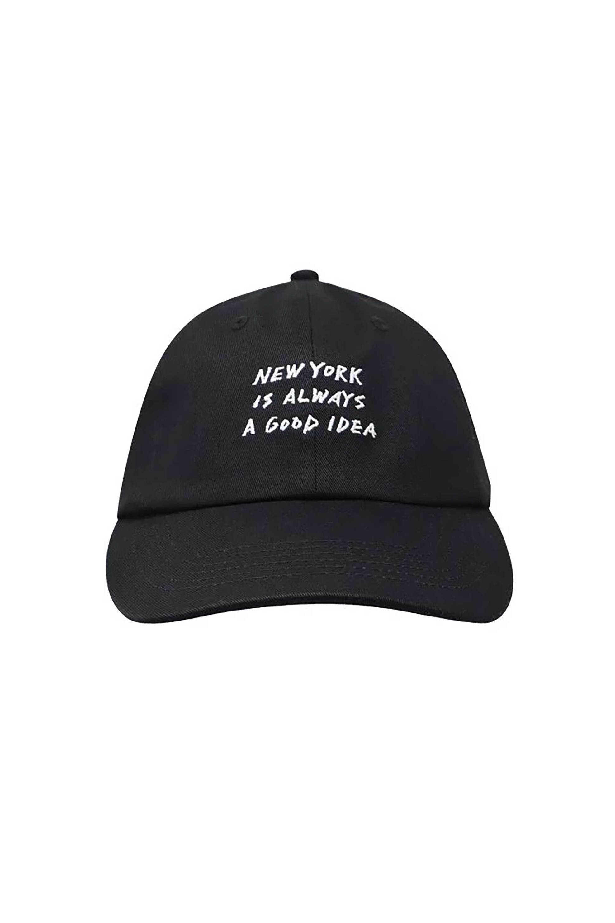 DKNY DKNY γυναικείο καπέλο jockey με lettering - D5WH1609 Μαύρο