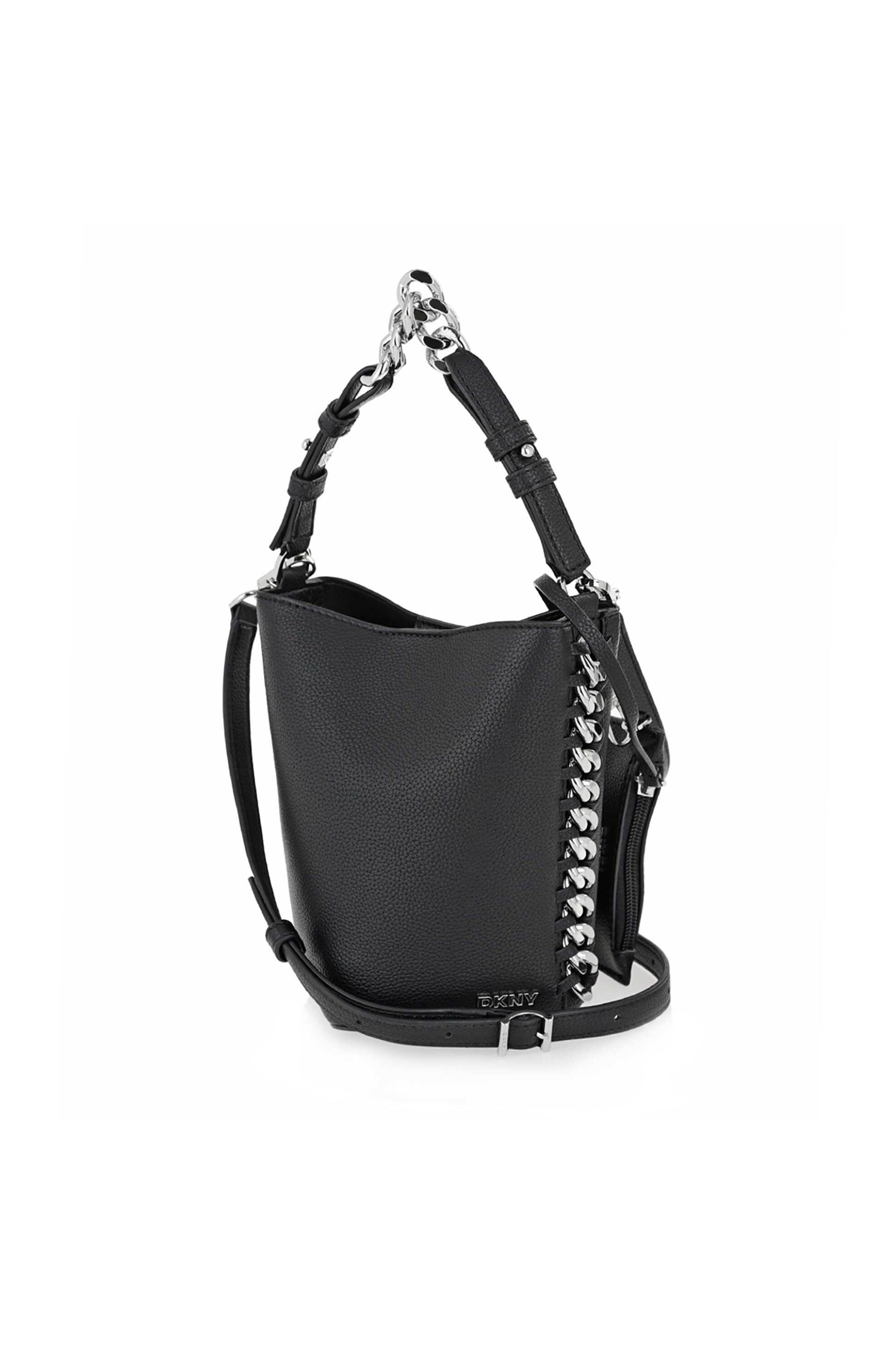 DKNY γυναικεία τσάντα bucket "Riona" - R54JAO10 Μαύρο φωτογραφία