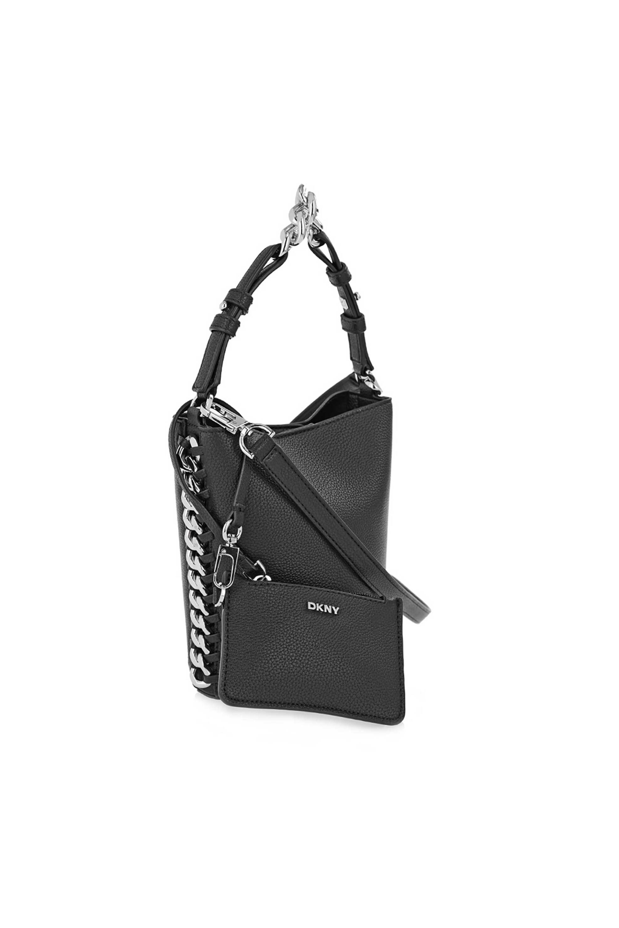 DKNY γυναικεία τσάντα bucket "Riona" - R54JAO10 Μαύρο φωτογραφία