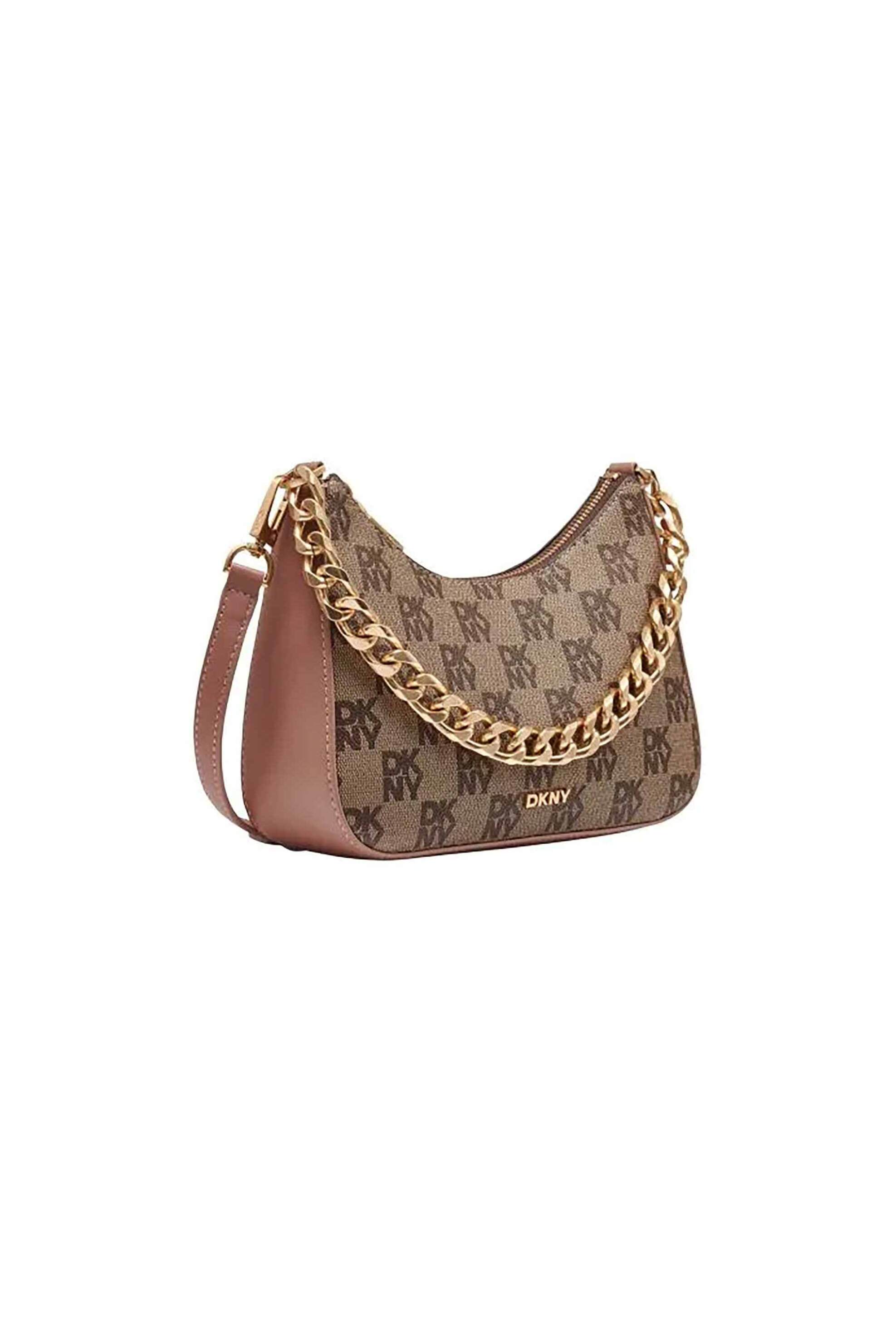 DKNY γυναικεία τσάντα crossbody με all-over logo print 
