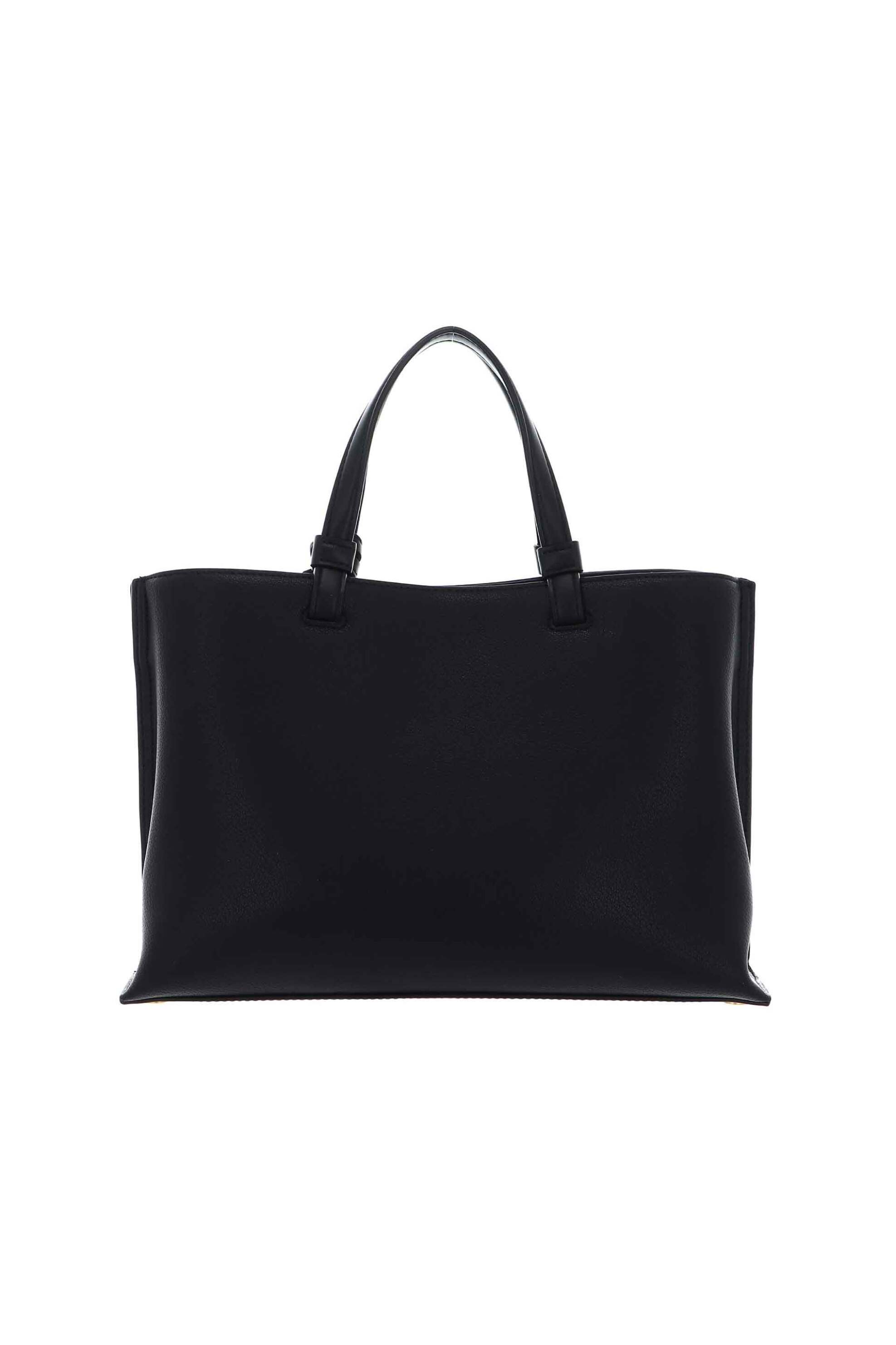 DKNY DKNY γυναικεία δερμάτινη τσάντα χειρός/crossbody "Alya" - R44D1I53 Μαύρο - 3