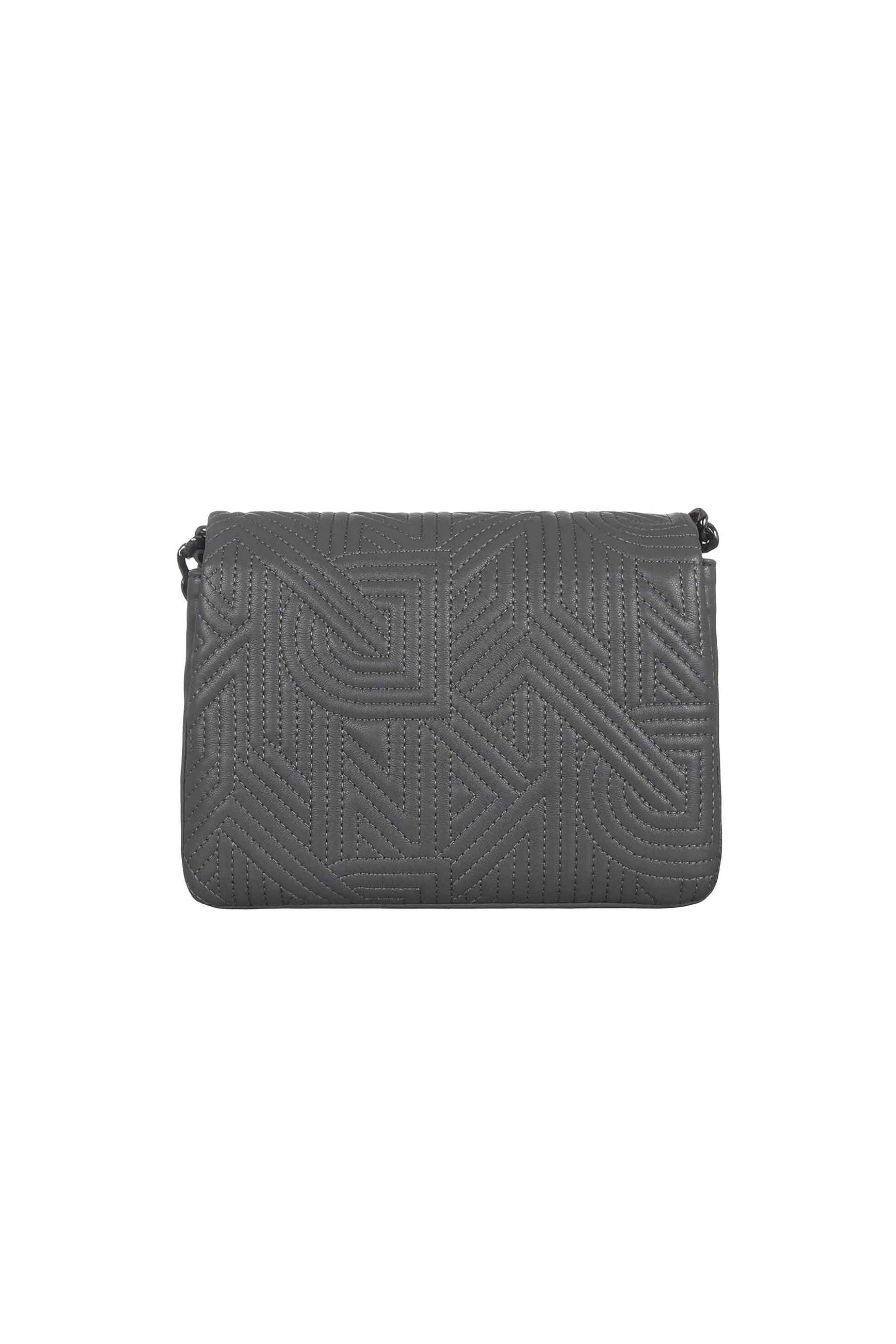 DKNY DKNY γυναικεία τσάντα χειρός/crossbody "Desiree" - R44EZI05 Γκρι - 4