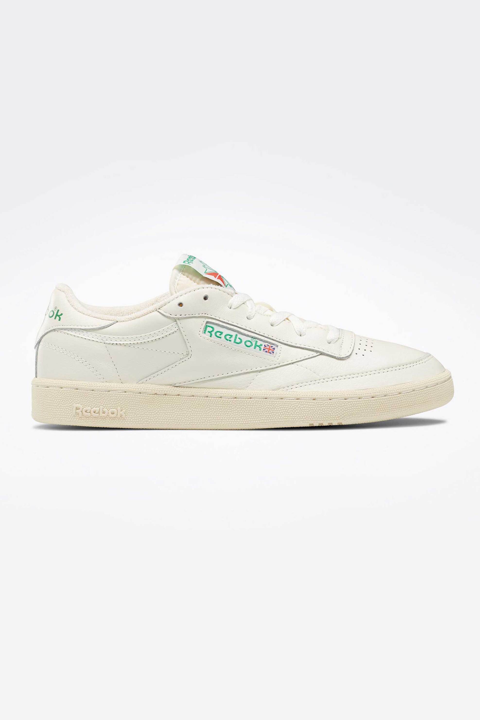 REEBOK Reebok γυναικεία δερμάτινα αθλητικά παπούτσια "Club C 85" - RFS24LF/100007797W Εκρού