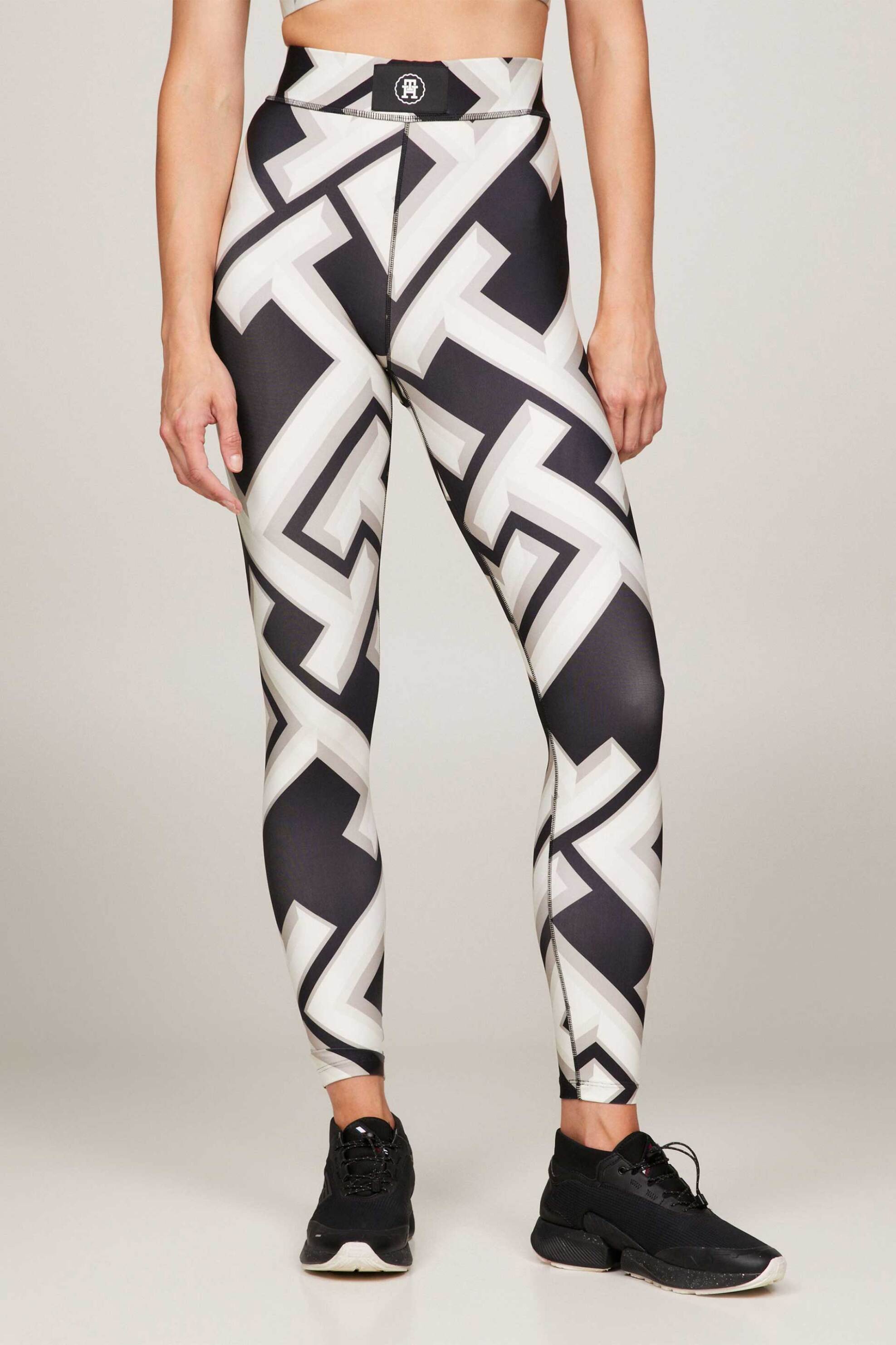 Tommy Hilfiger γυναικείο κολάν με logo print - WW0WW41065 φωτογραφία