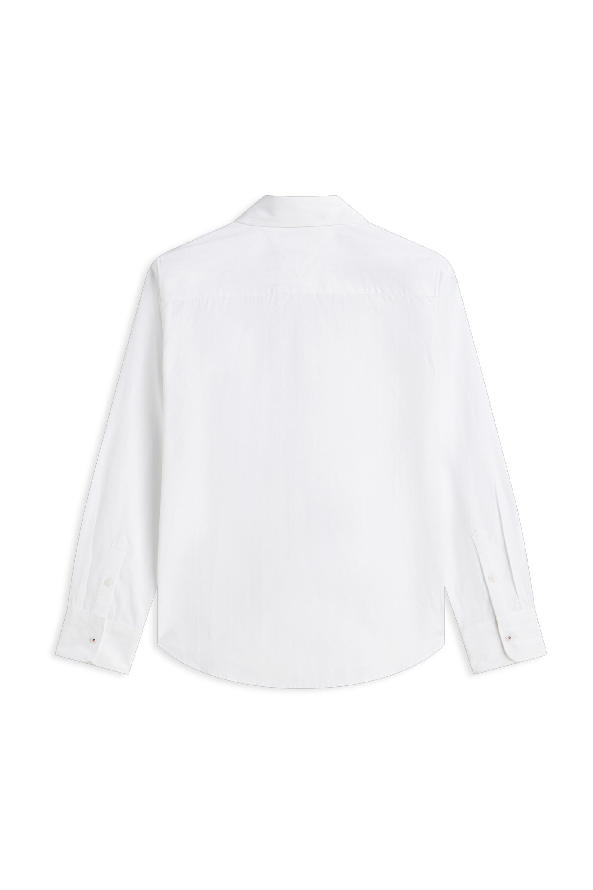 Tommy Hilfiger γυναικείο πουκάμισο με λογότυπο Regular Fit - WW0WW51155 Λευκό