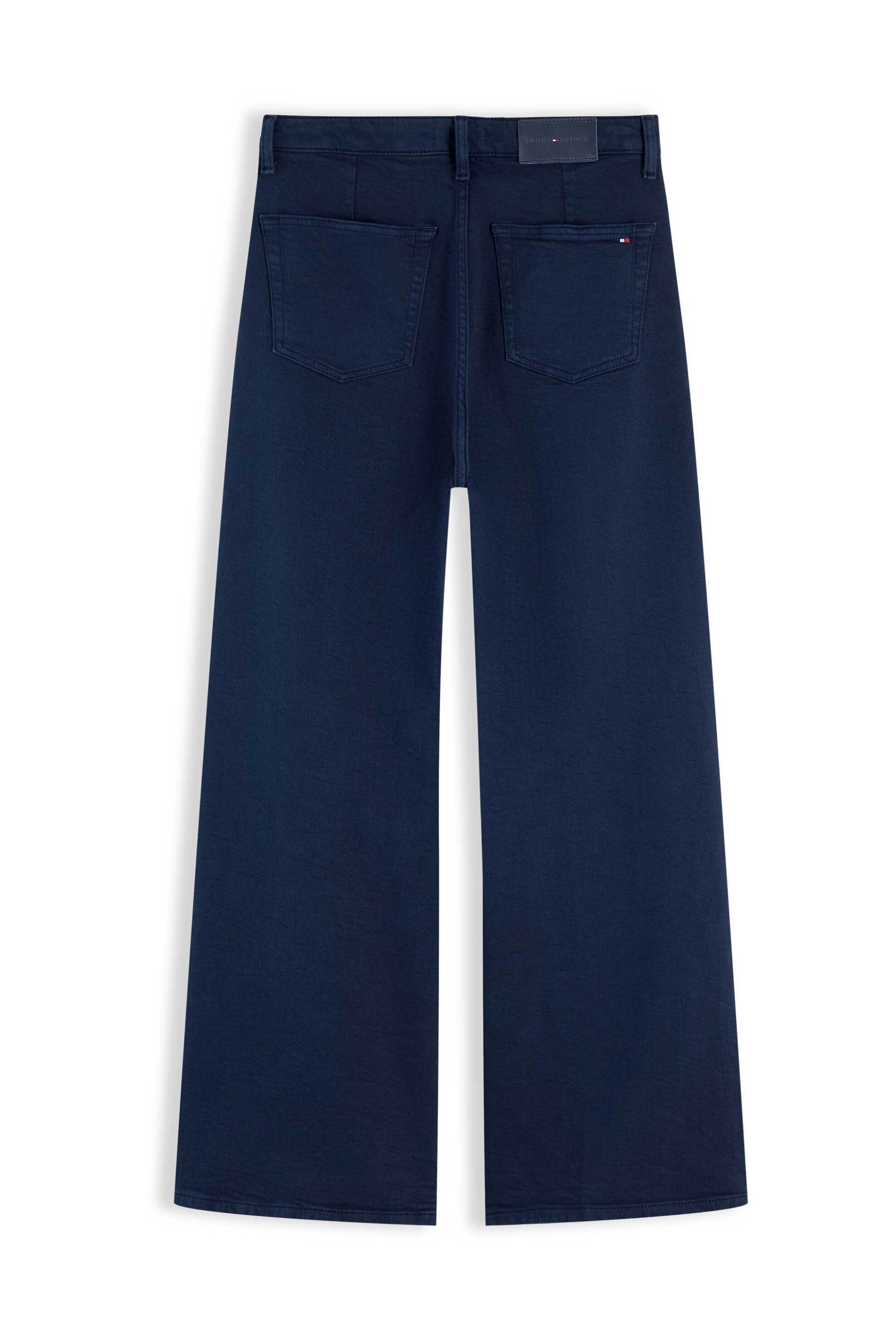 Tommy Hilfiger γυναικείο ψηλόμεσο τζιν παντελόνι Wide Leg - WW0WW49949 Μπλε Σκούρο