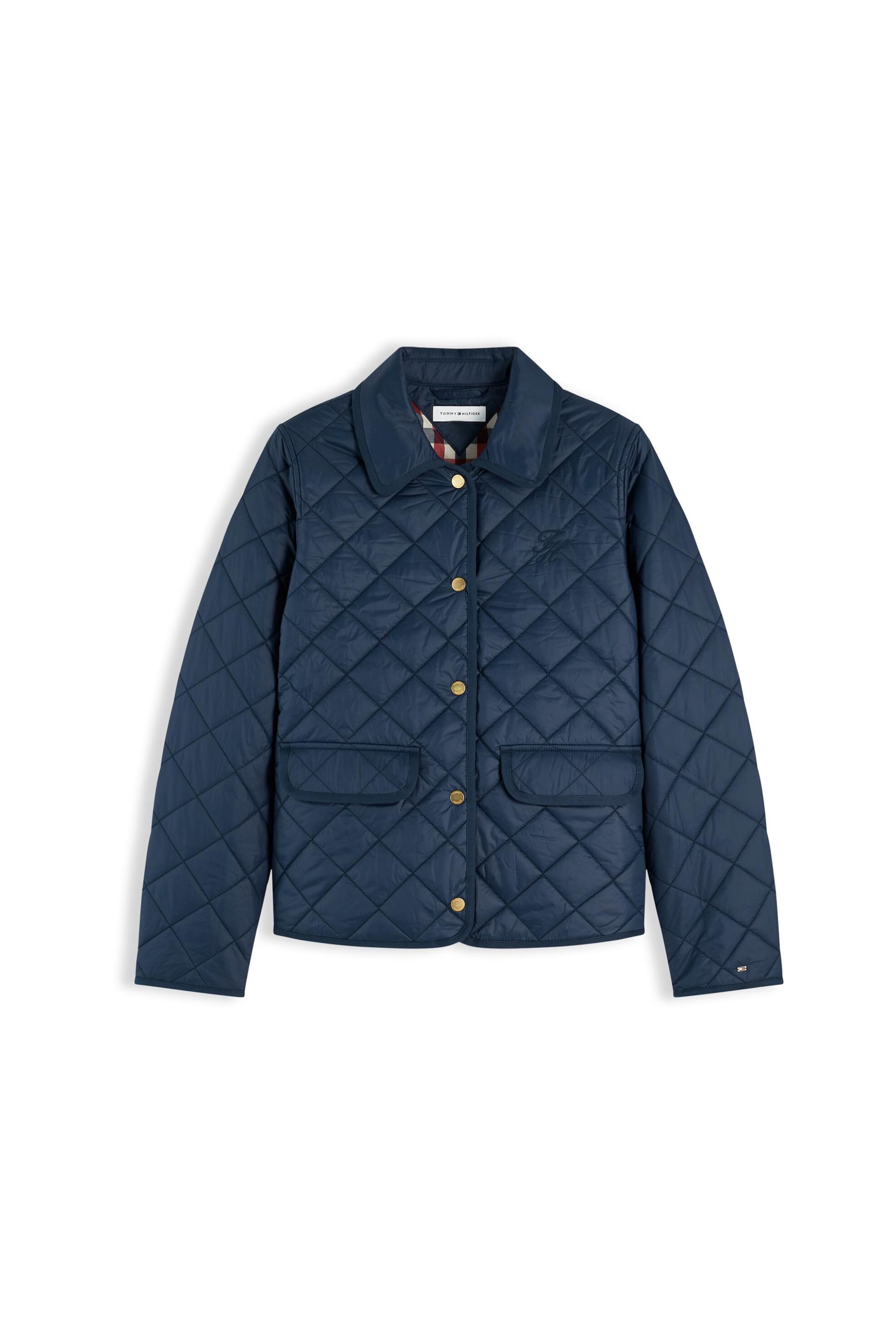 TOMMY HILFIGER Tommy Hilfiger γυναικείο καπιτονέ μπουφάν Slim Fit - WW0WW50936 Μπλε Σκούρο