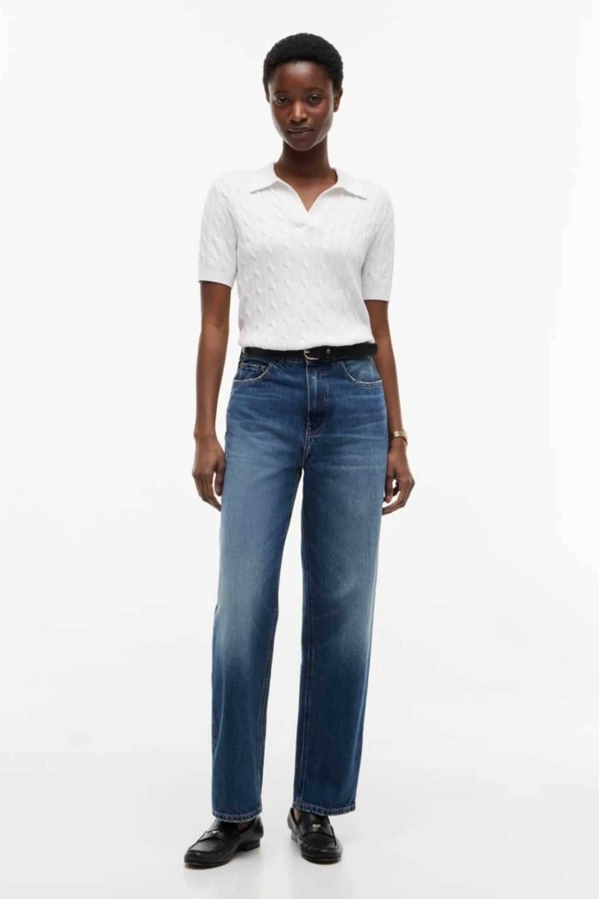 TOMMY HILFIGER Tommy Hilfiger γυναικείο τζιν παντελόνι Tapered Leg - WW0WW49960 Denim Blue