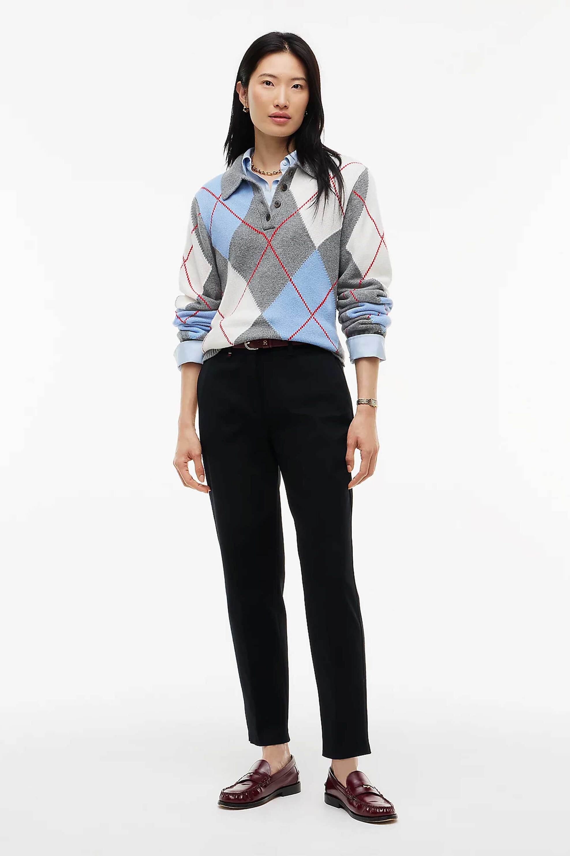 Tommy Hilfiger γυναικείο παντελόνι gabardine Slim Straight Fit - WW0WW52293 Μαύρο