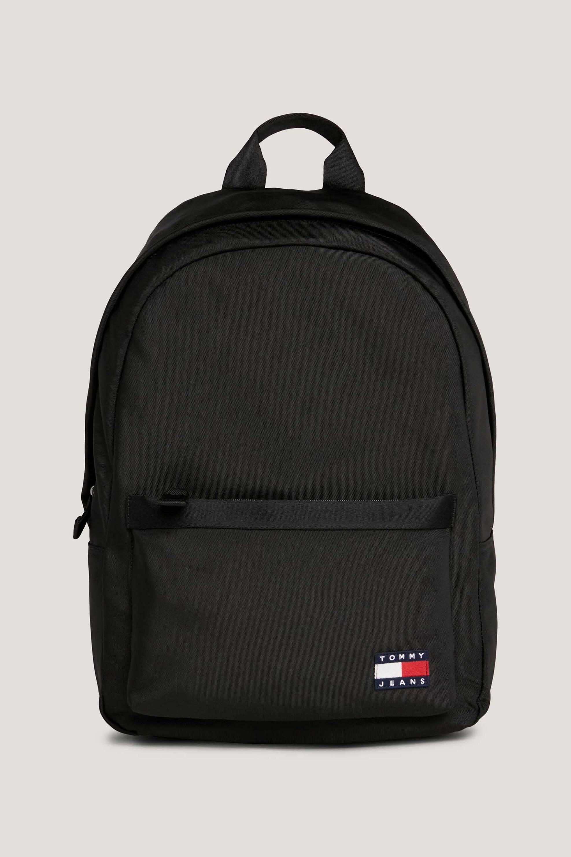 Ανδρική Μόδα > Ανδρικές Τσάντες > Ανδρικά Σακίδια & Backpacks Tommy Jeans ανδρικό backpack μονόχρωμο με λογότυπο - AM0AM11964 Μαύρο