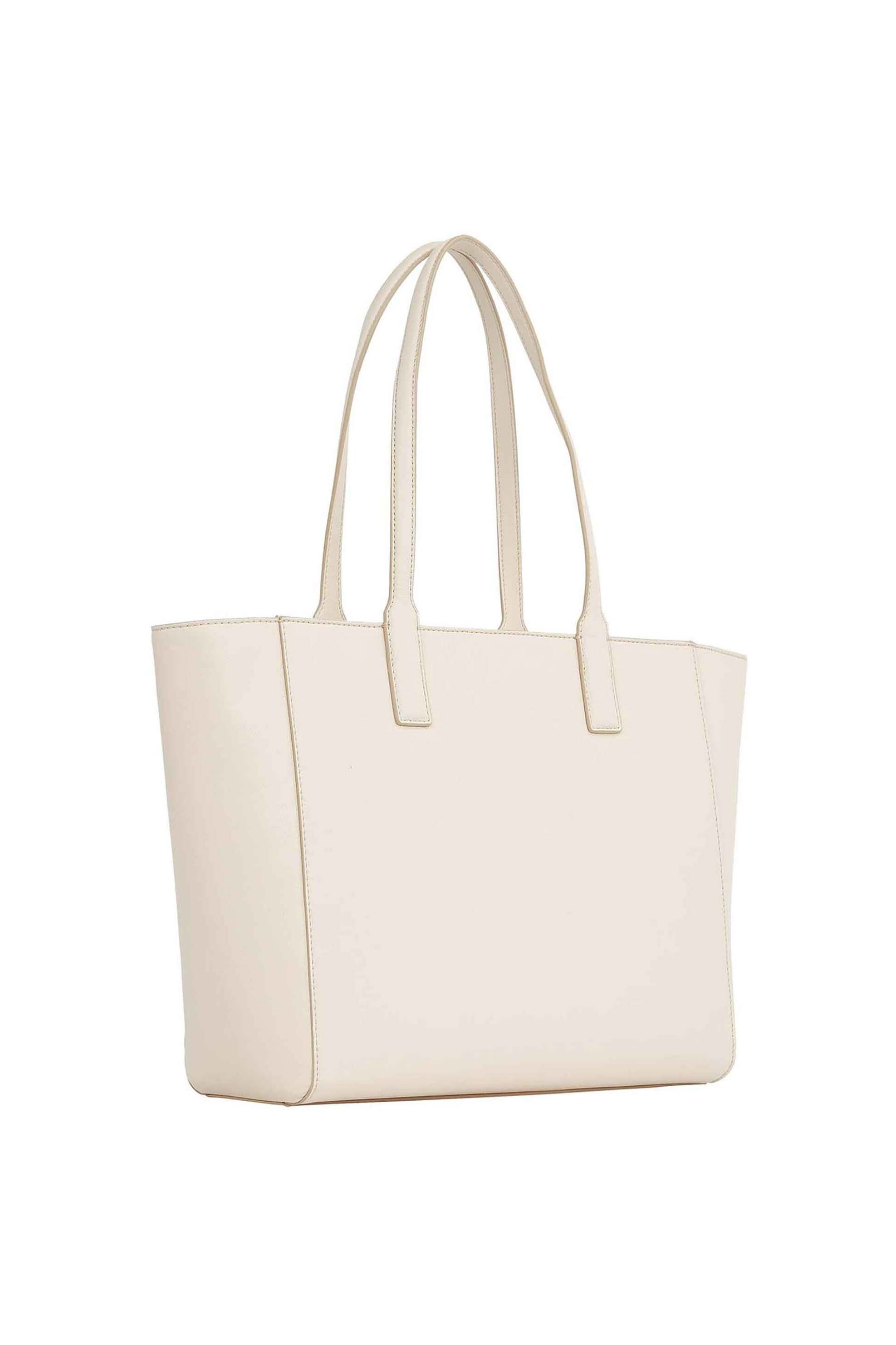 Tommy Hilfiger γυναικεία τσάντα ώμου tote με μεταλλικό logo 