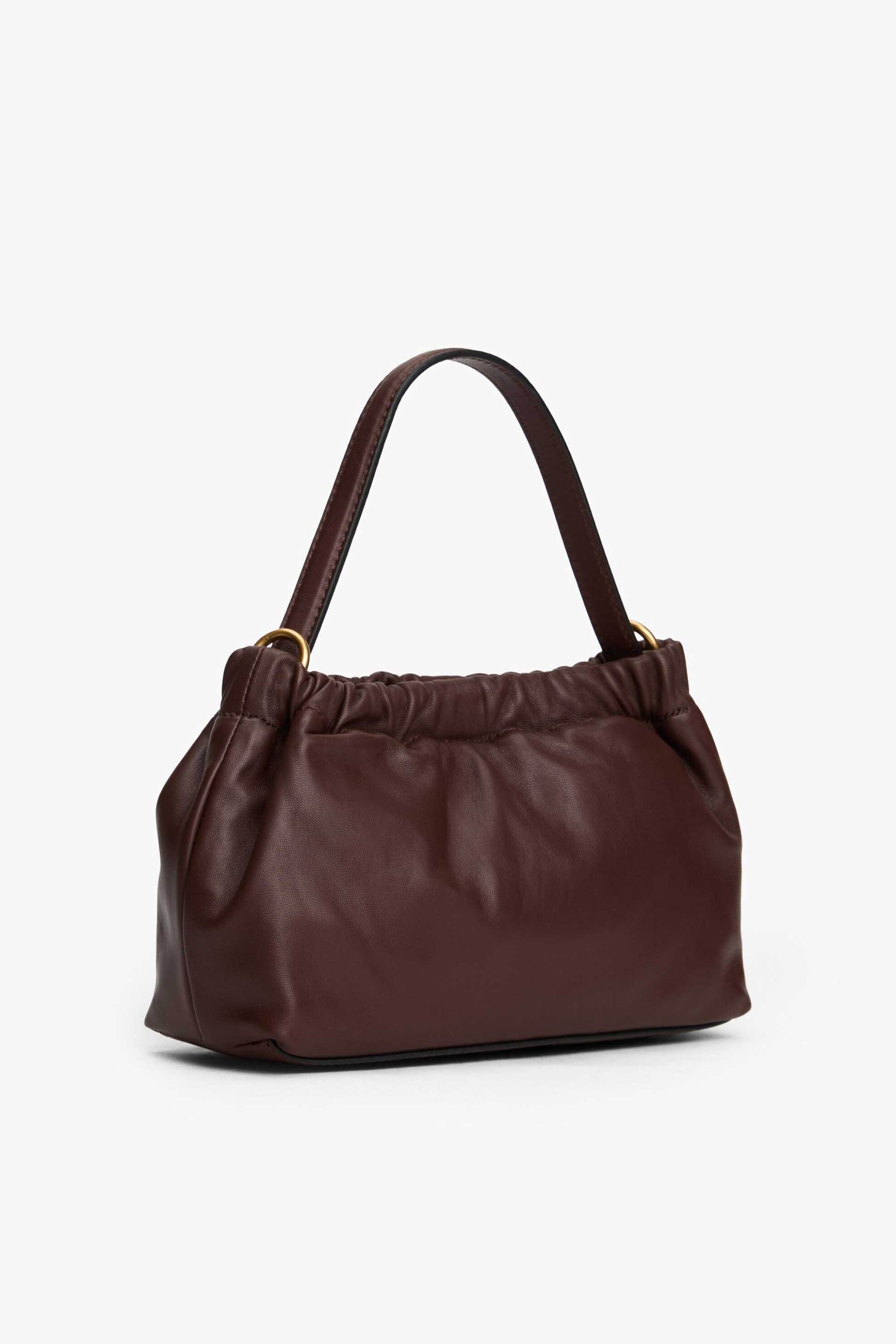 Tommy Hilfiger γυναικείο τσαντάκι ώμου/crossbody με αλυσίδα και μεταλλικό λογότυπο - AW0AW18306 Καφέ Σκούρο