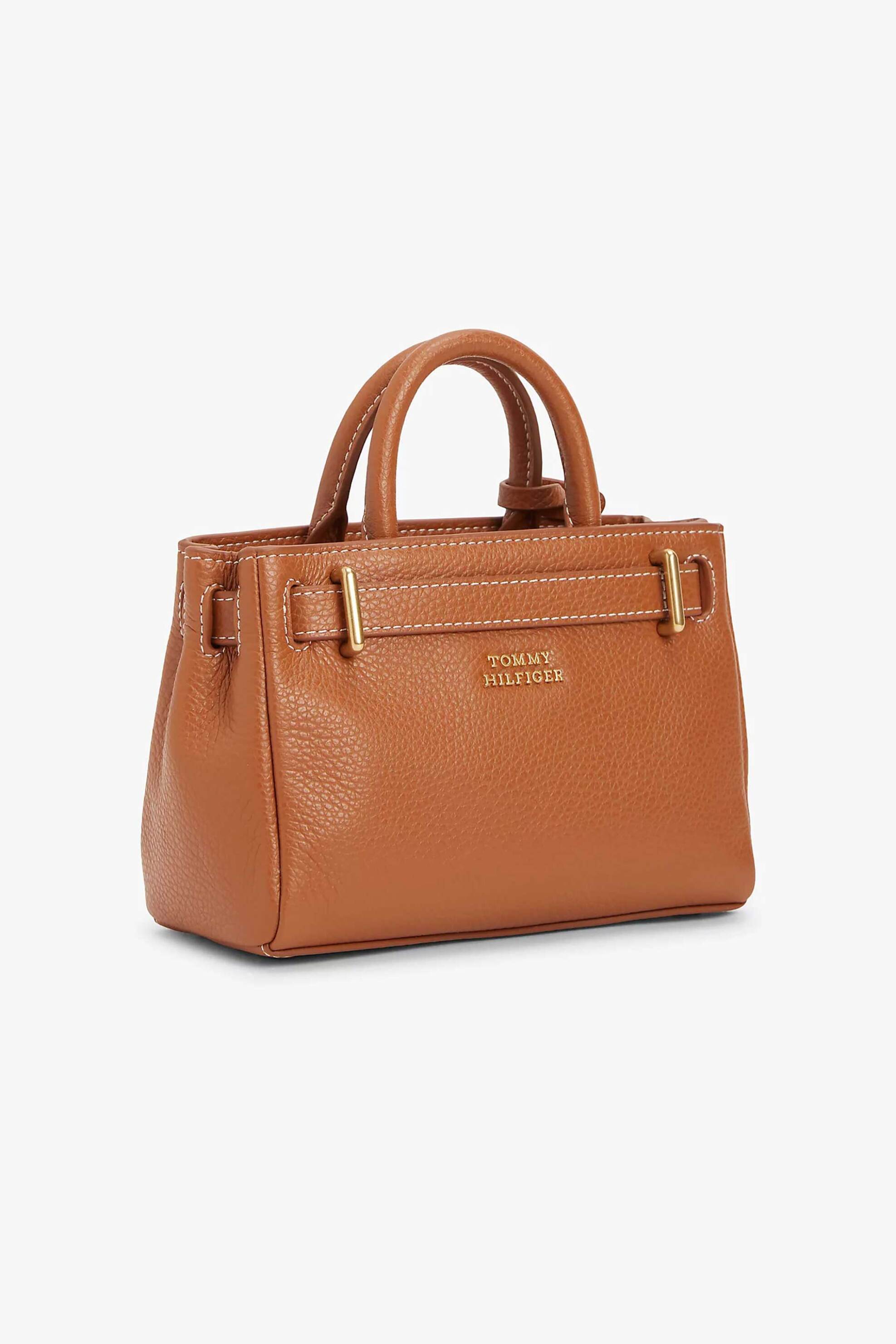 Tommy Hilfiger γυναικεία τσάντα tote με μεταλλικό λογότυπο 