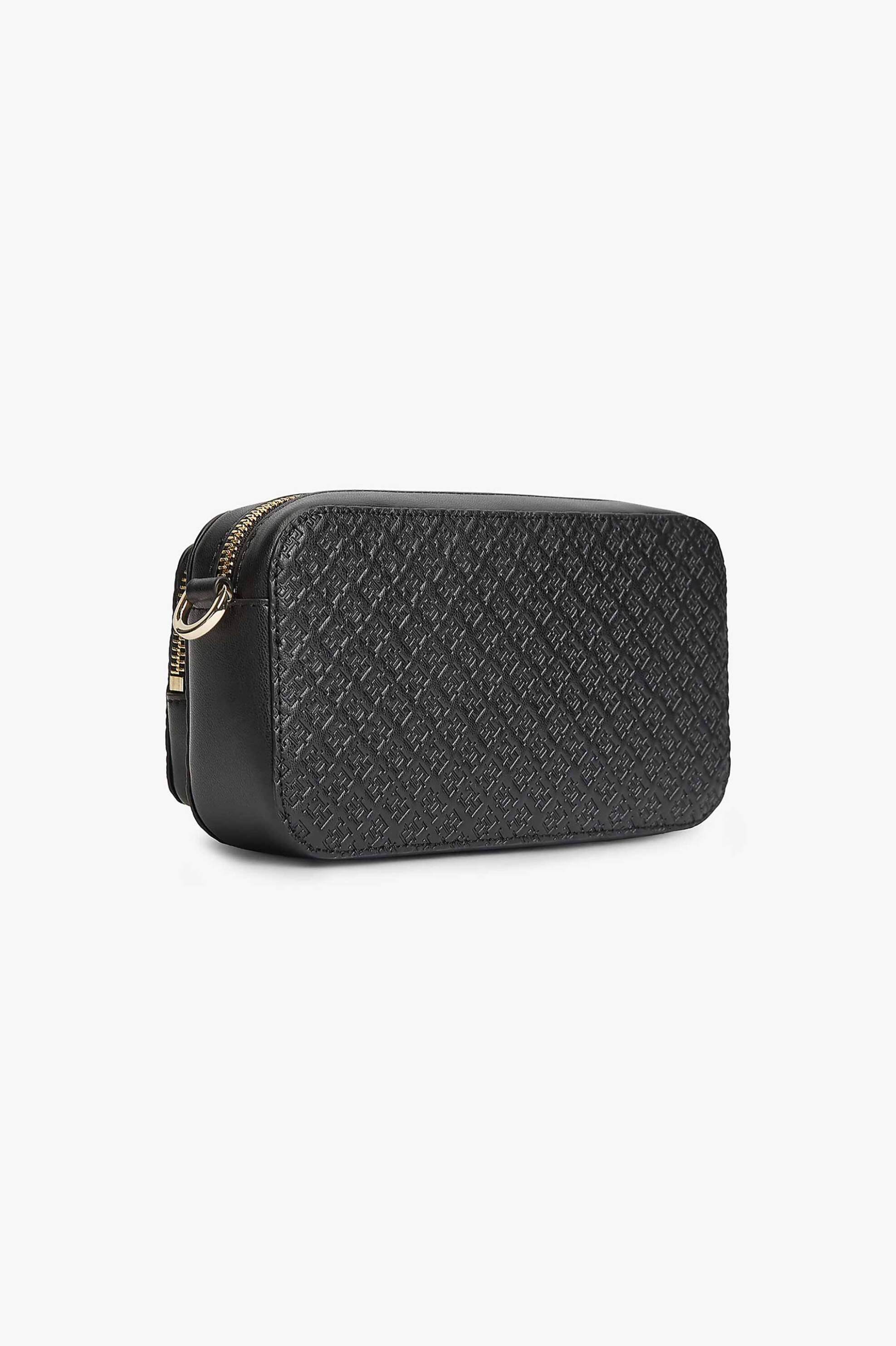 Tommy Hilfiger γυναικεία τσάντα crossbody με μεταλλικό monogram 