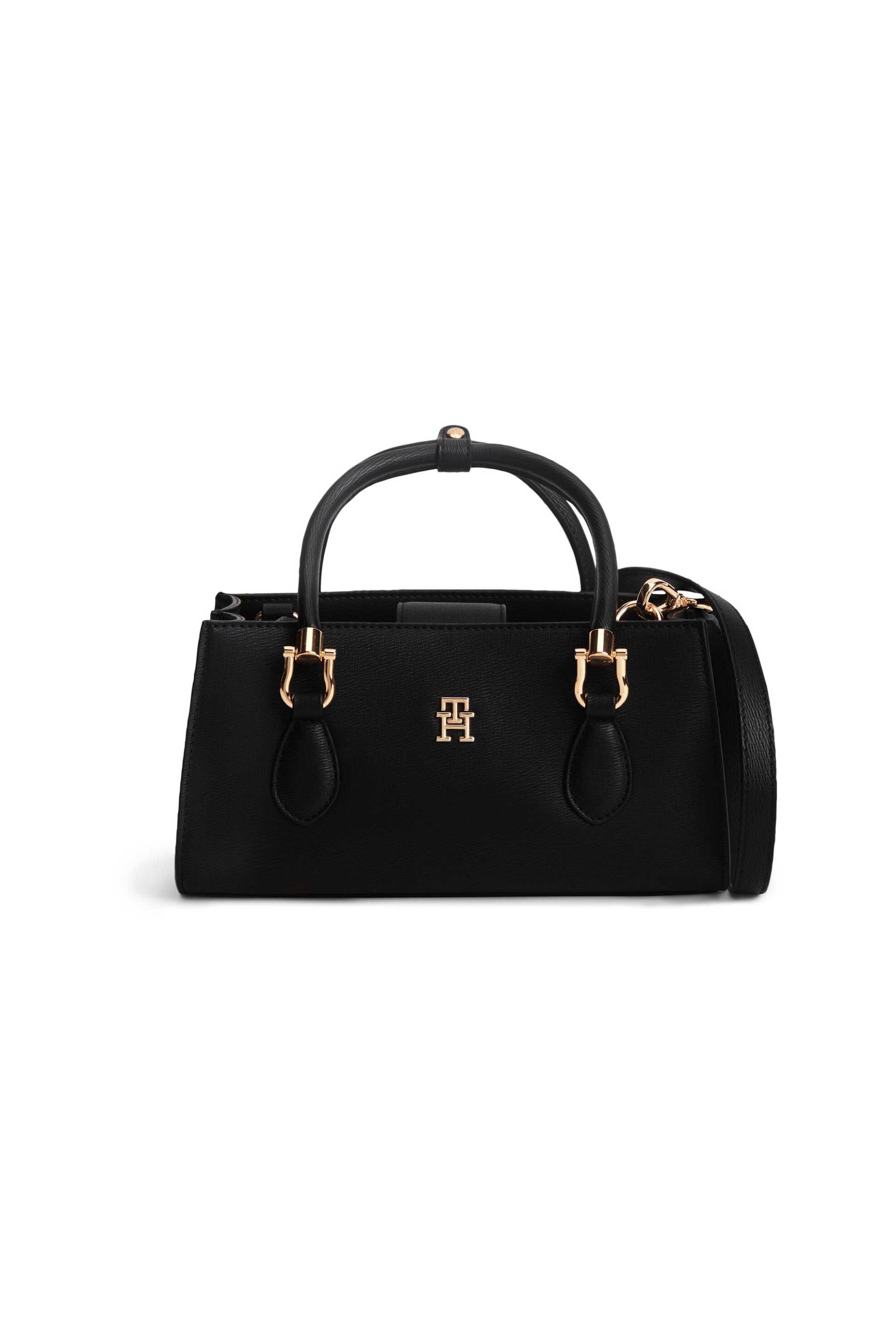 Tommy Hilfiger γυναικεία τσάντα χειρός - AW0AW18749 Μαύρο