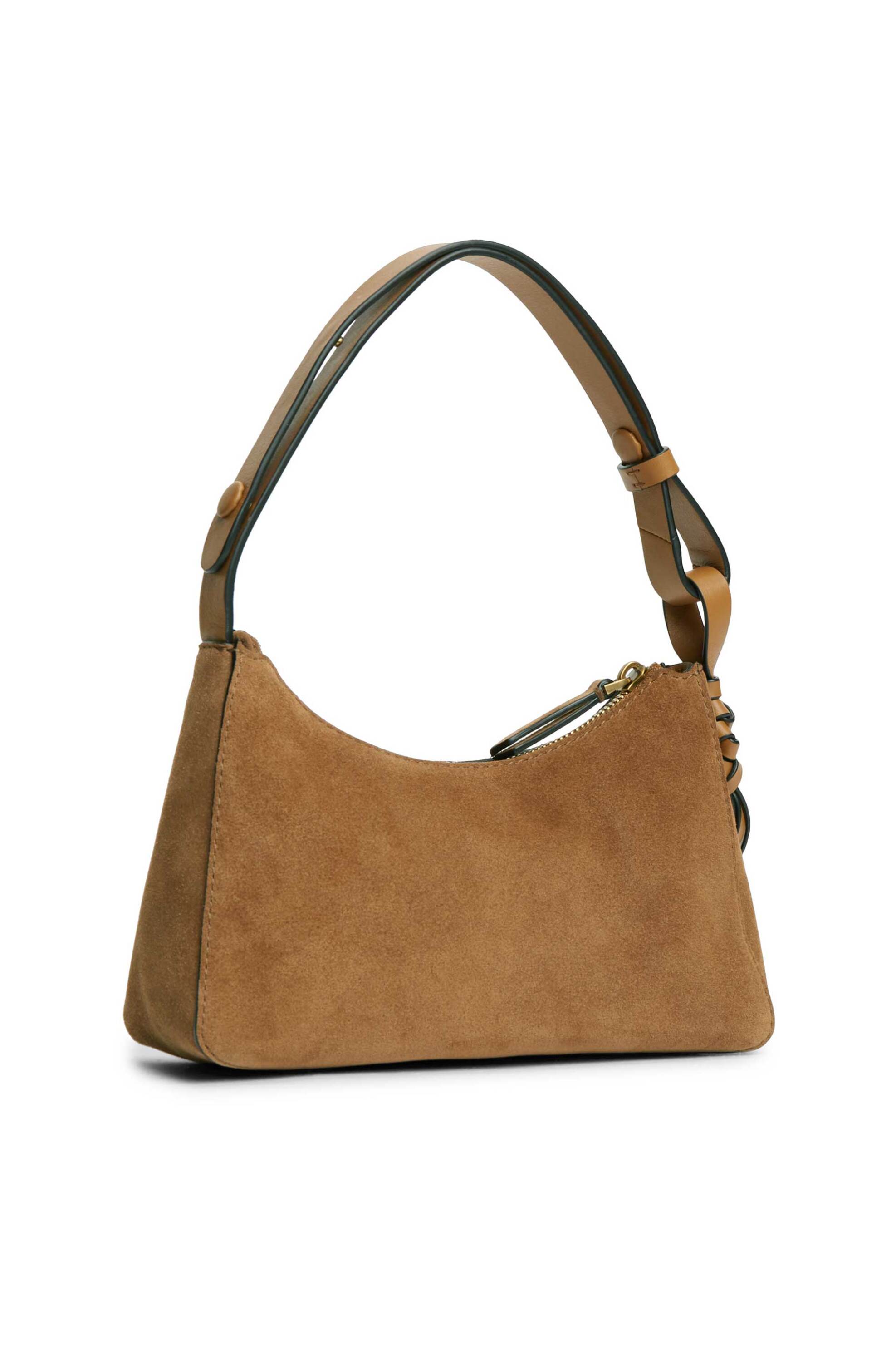 Tommy Hilfiger γυναικεία τσάντα ώμου suede - AW0AW18823 Ταμπά