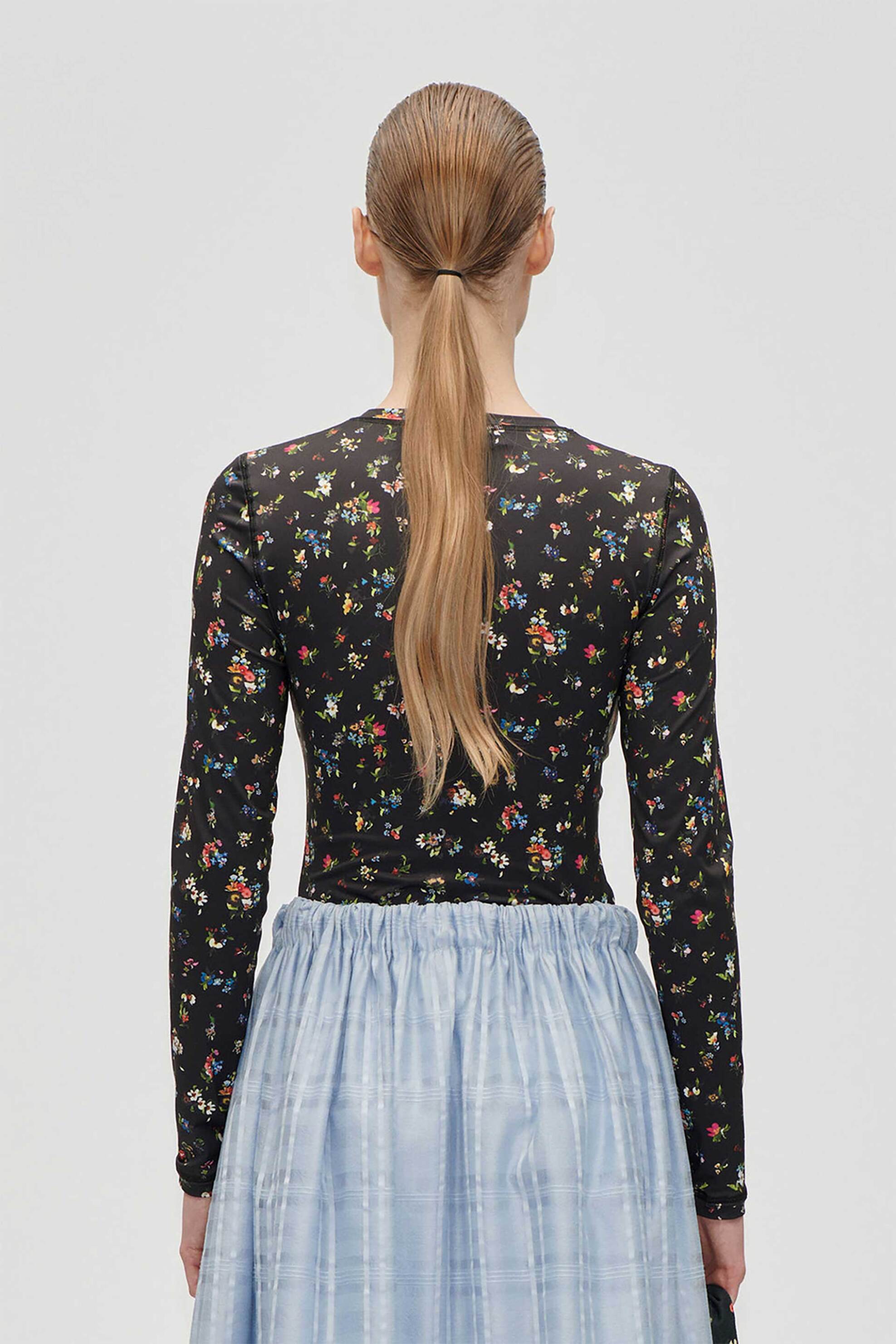 Stine Goya γυναικεία μπλούζα με floral print 