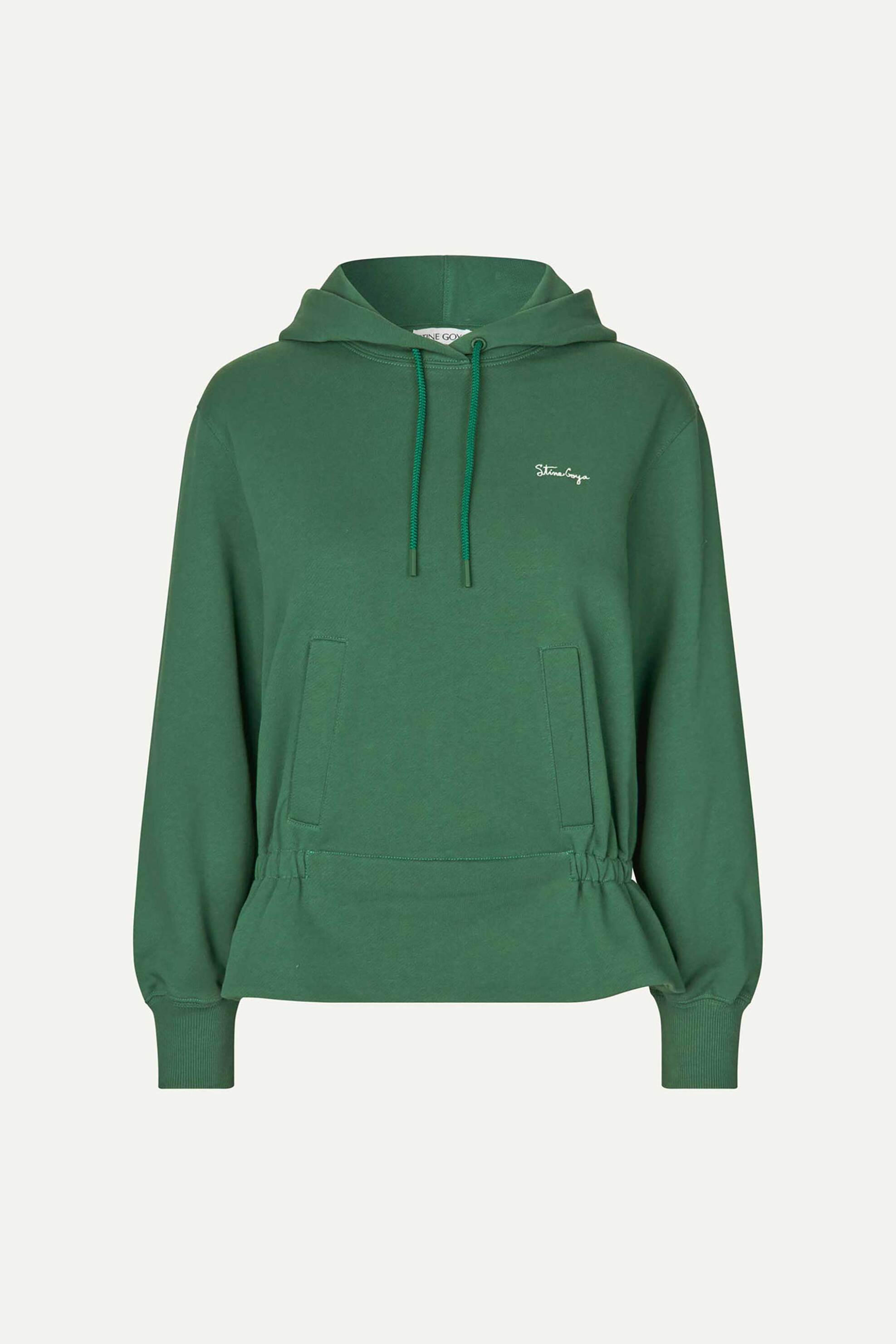 Stine Goya γυναικείο φούτερ με ελαστική μέση - SG-AW25-T085-2430 Πράσινο φωτογραφία