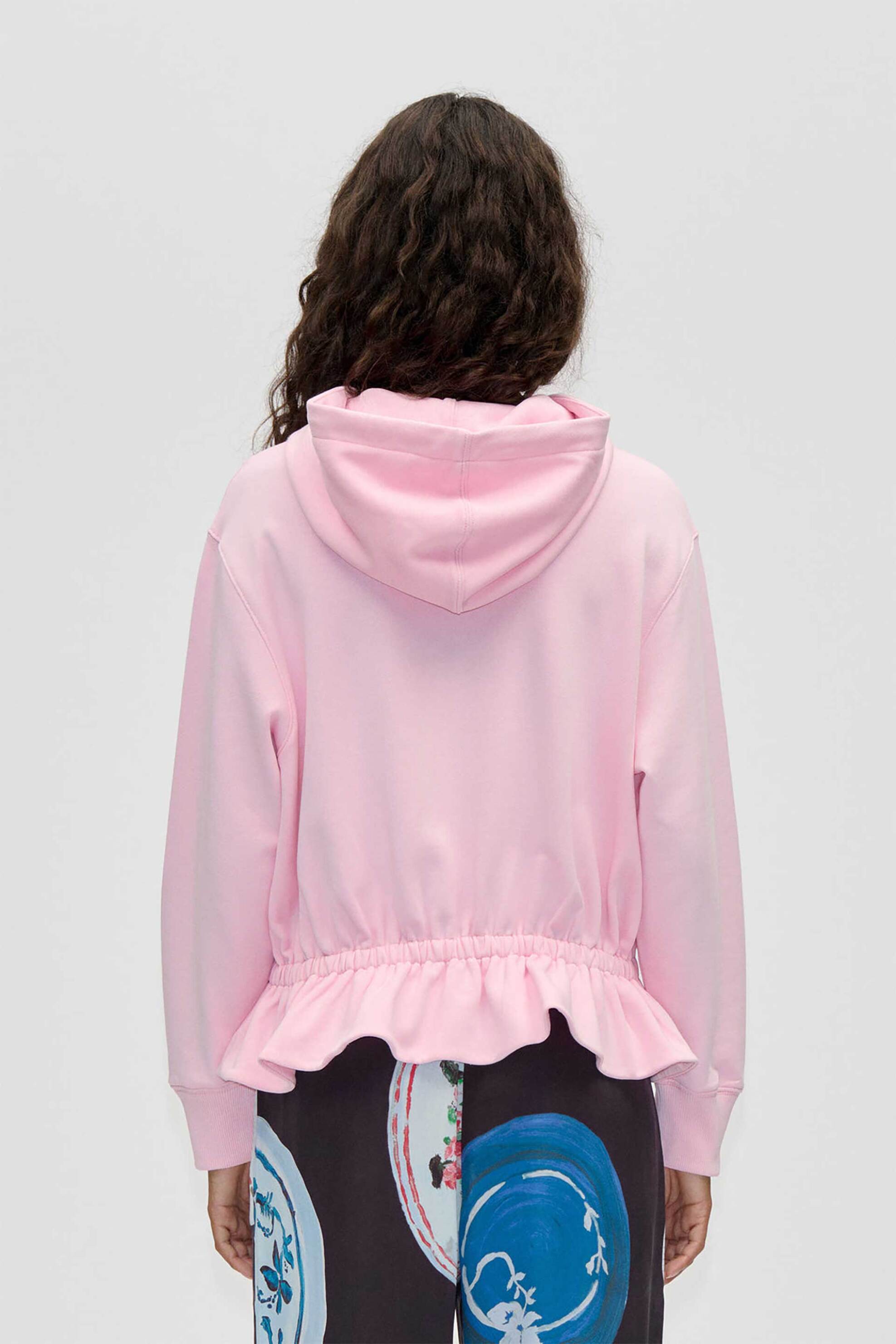 STINE GOYA Stine Goya γυναικείο φούτερ με ελαστική μέση "Muted Blush" - SG-SS26-T085-2430 Ροζ - 2