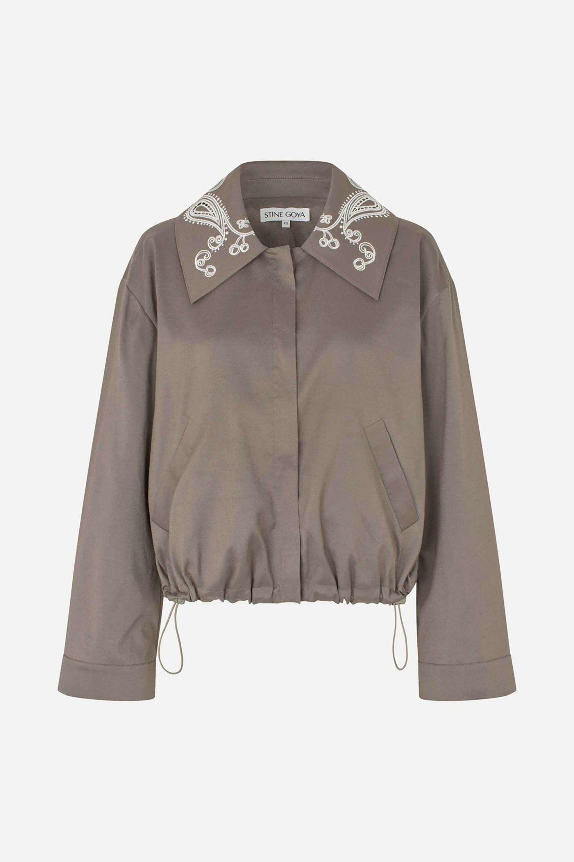 Stine Goya Γυναικείο Bomber Jacket - Sg-Ss26-J070-2492 Μπεζ