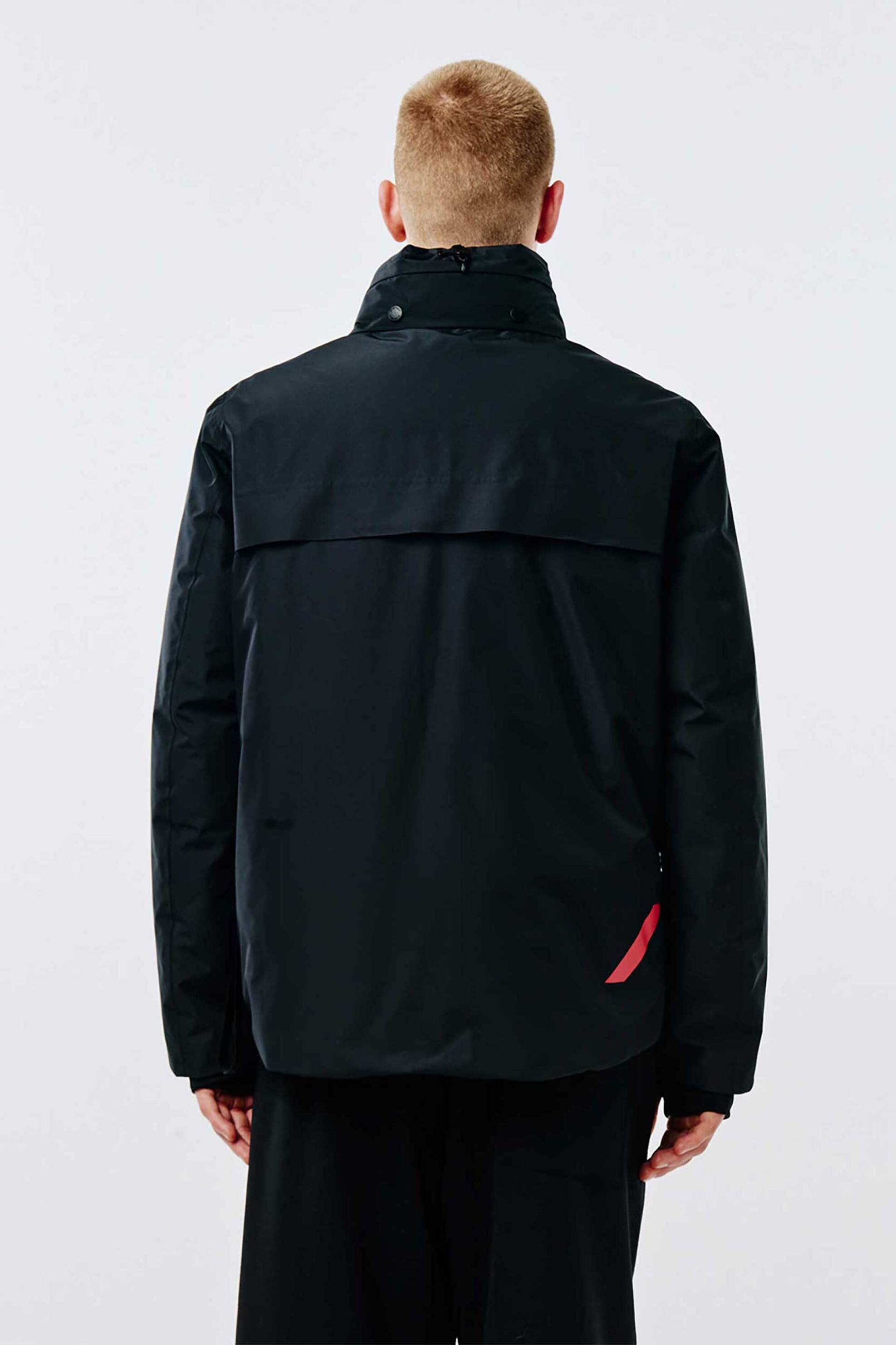 After Label ανδρικό μπουφάν με κουκούλα "Hamilton" - HAMILTONP048- Μαύρο φωτογραφία