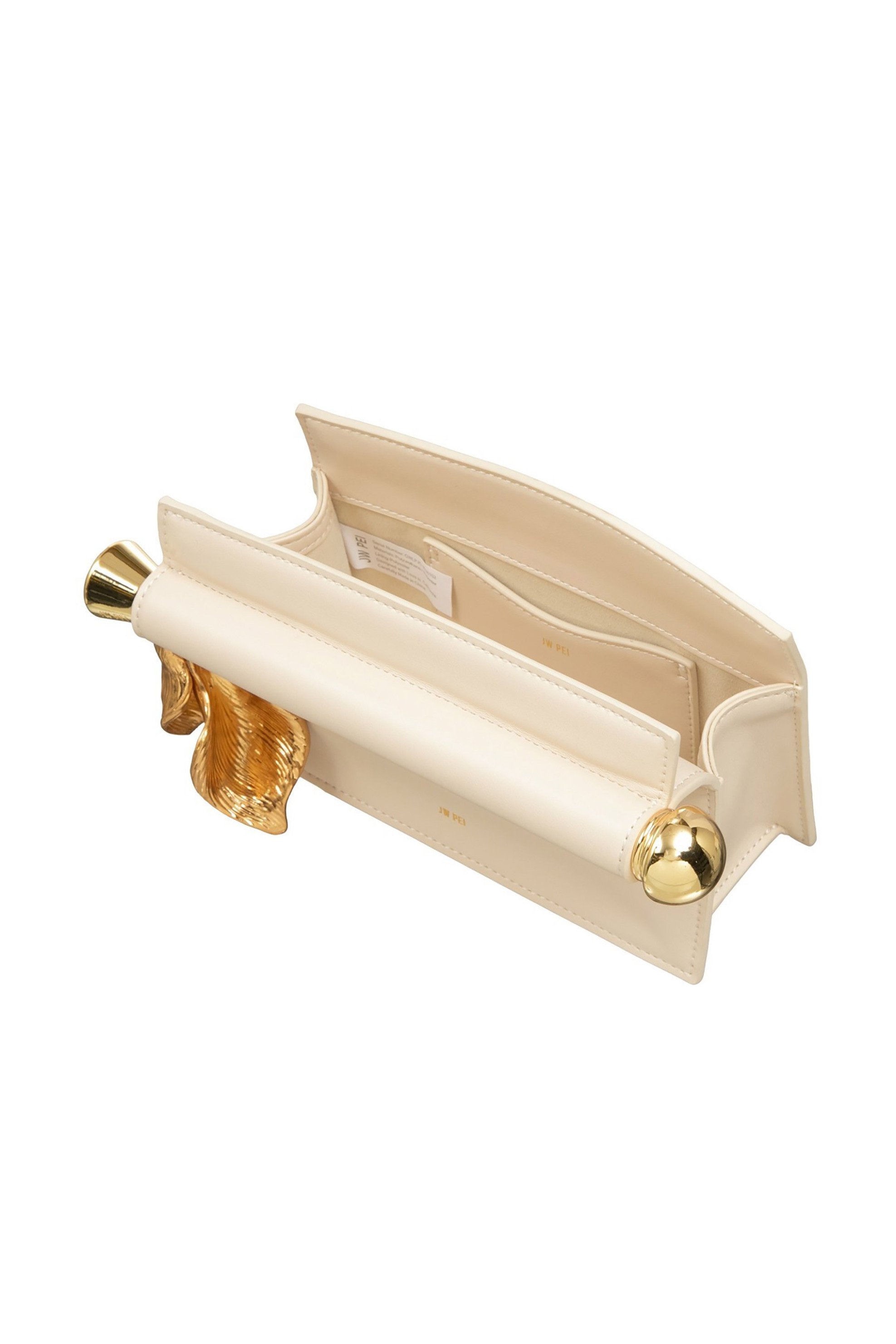 JW PEI JW PEI γυναικεία τσάντα clutch "Holly" - 7C52-2 Κρέμ - 4