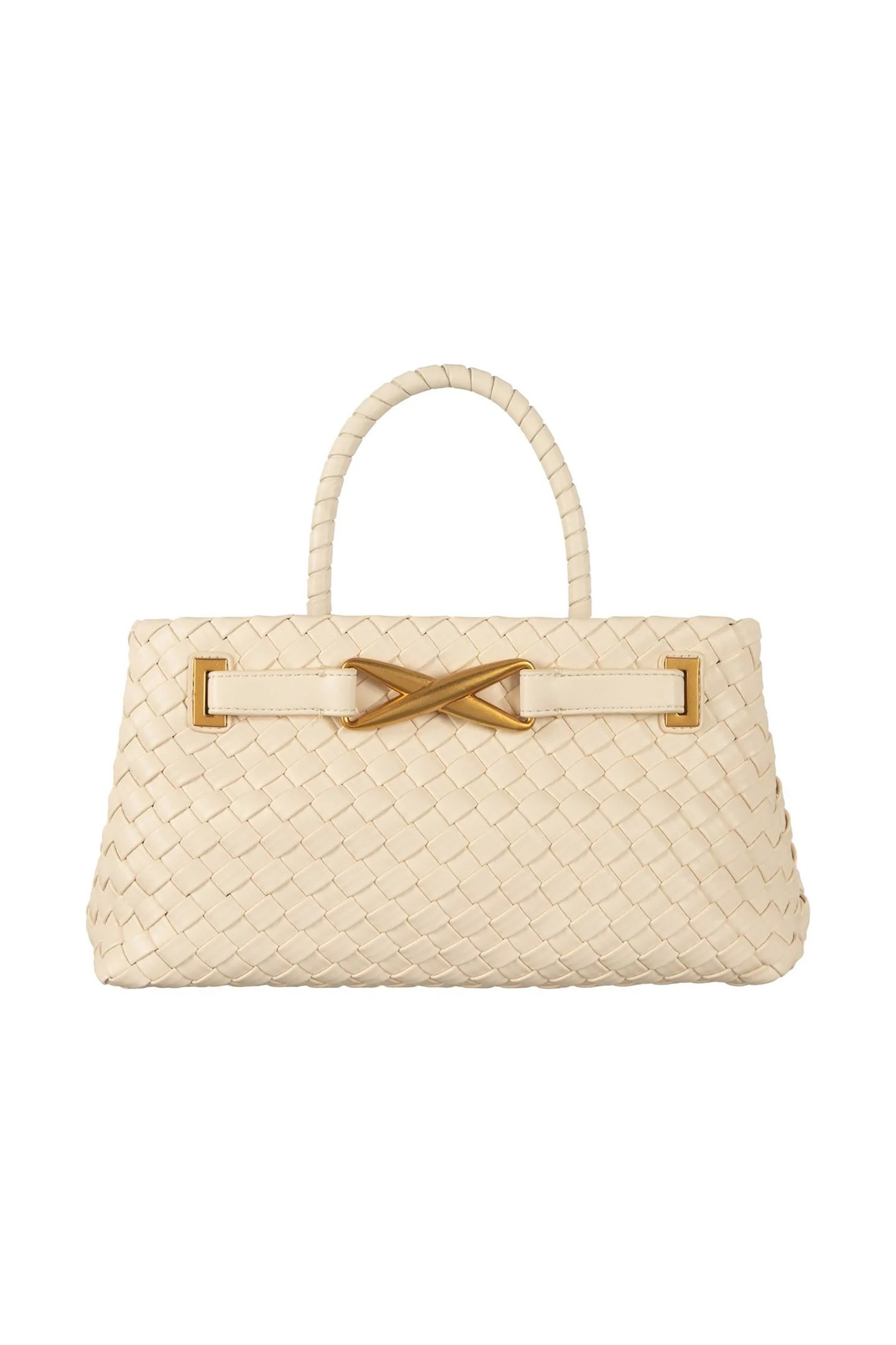 JW PEI JW PEI γυναικεία τσάντα χειρός tote "Elora" - 8T021-2 Εκρού