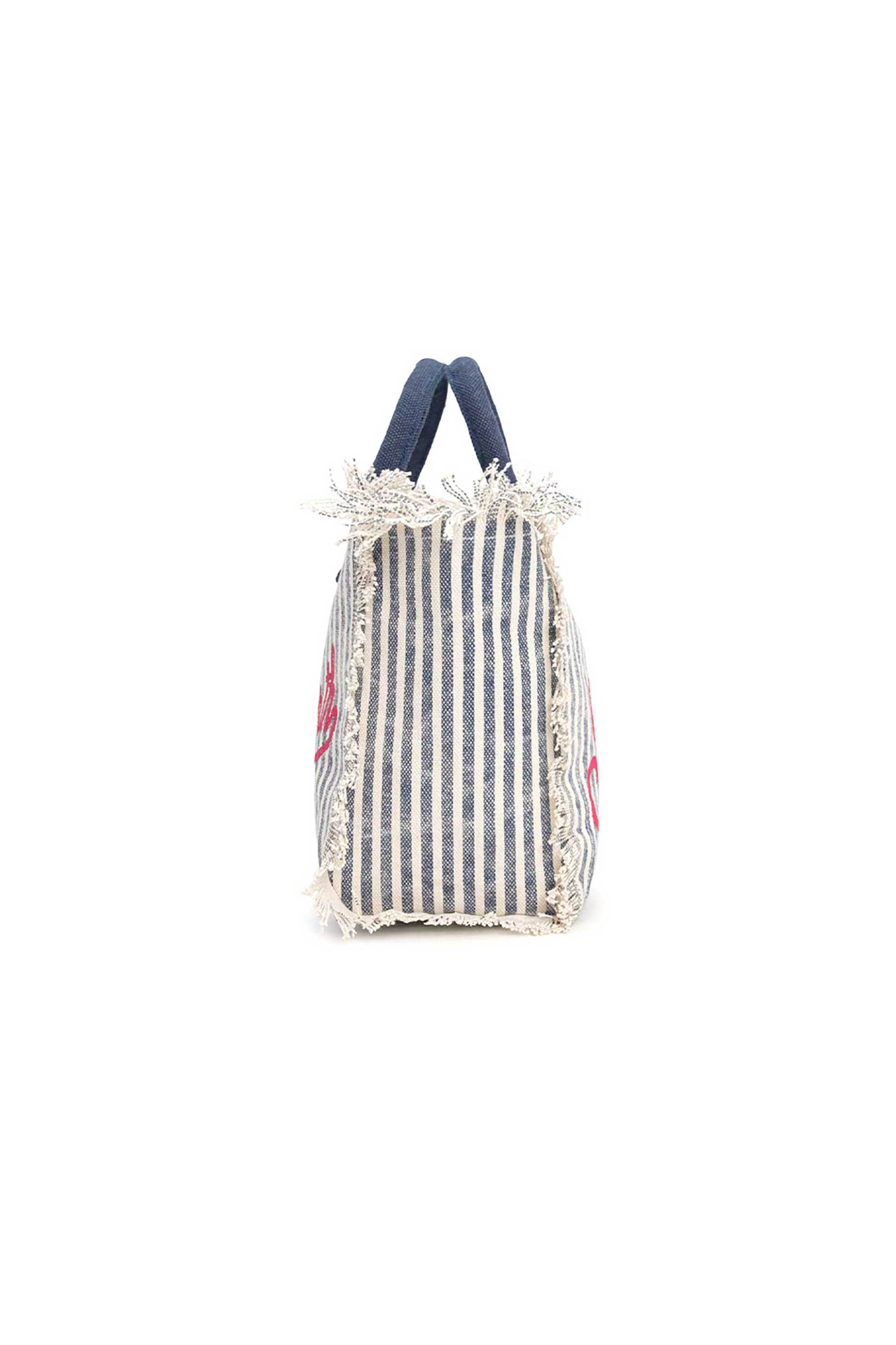 Mc2 Saint Barth Γυναικεία Τσάντα Χειρός Colette - Col0001-09852L Λευκό Μπλε