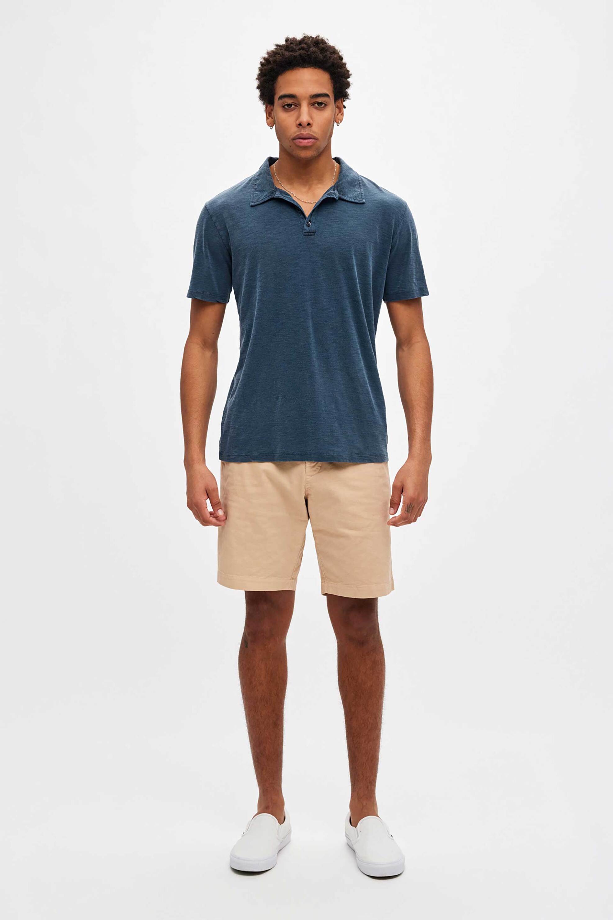 DIRTY LAUNDRY Dirty Laundry ανδρική chino βερμούδα Regular Fit - DLMB000102 Μπεζ