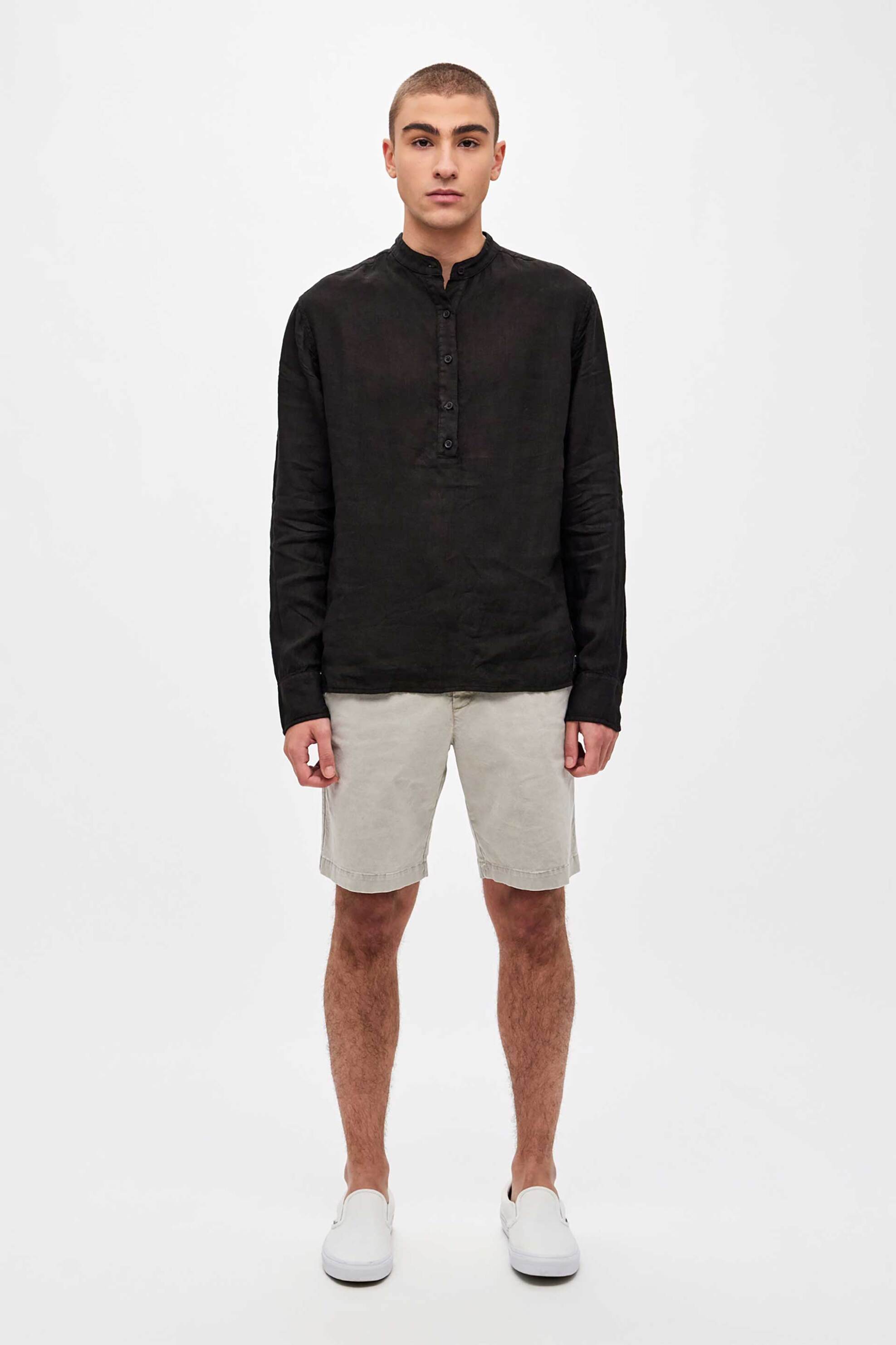 Dirty Laundry ανδρική chino βερμούδα Regular Fit - DLMB000102 Γκρι