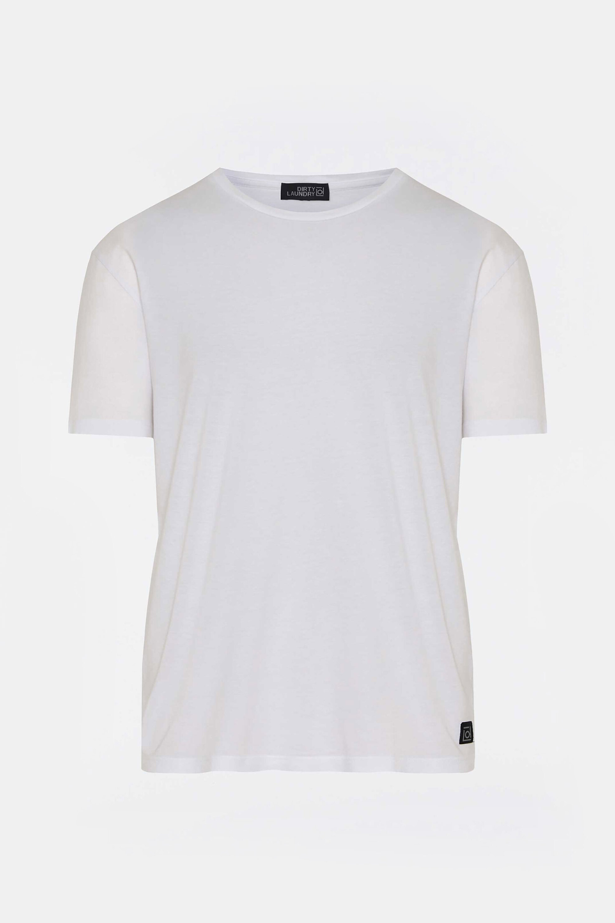 Dirty Laundry ανδρικό T-shirt με στρογγυλή λαιμόκοψη Regular Fit - DLMT000581 Λευκό