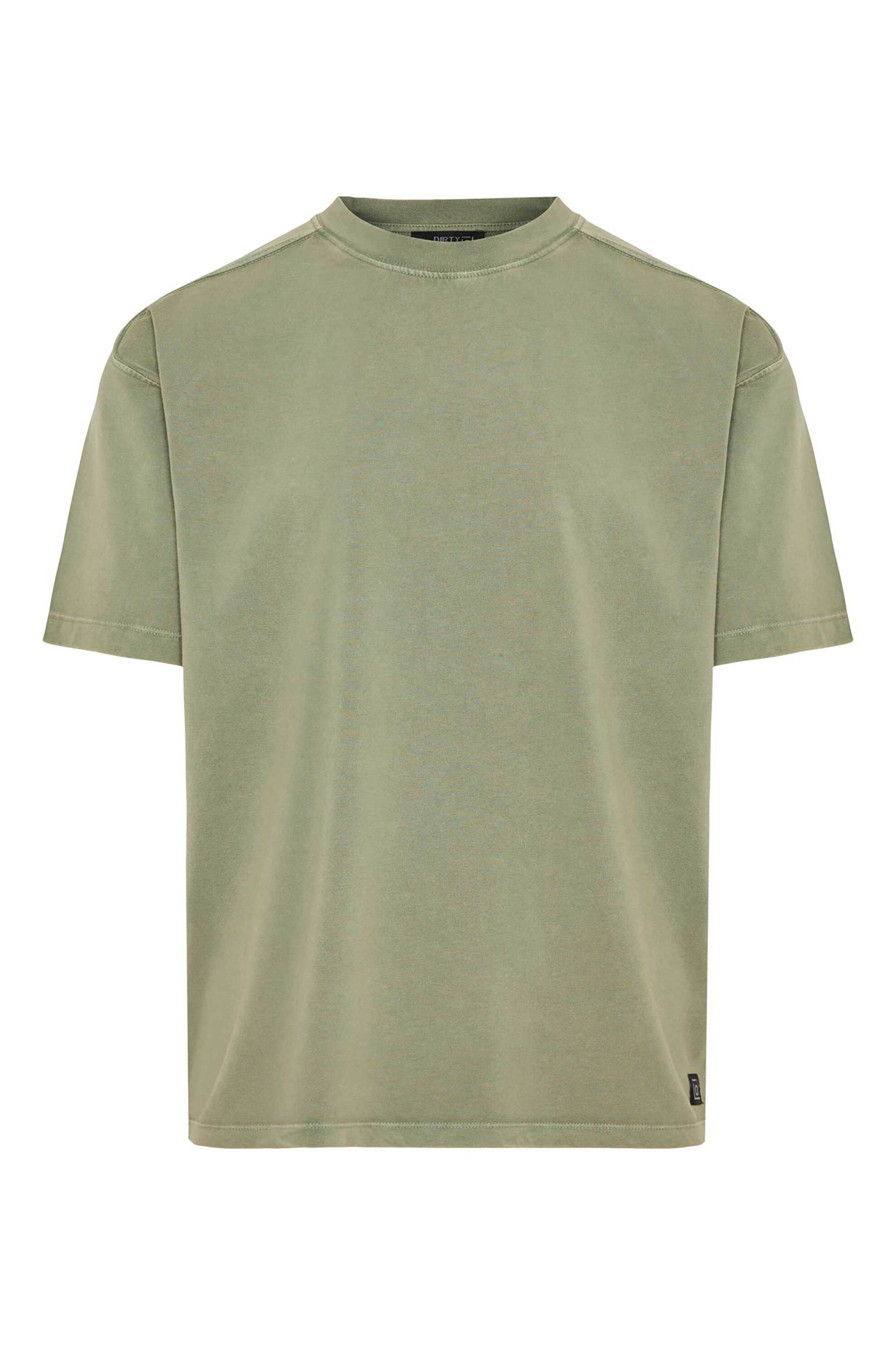 DIRTY LAUNDRY Dirty Laundry ανδρικό T-shirt reglan Regular Fit - DLMT000569 Λαδί