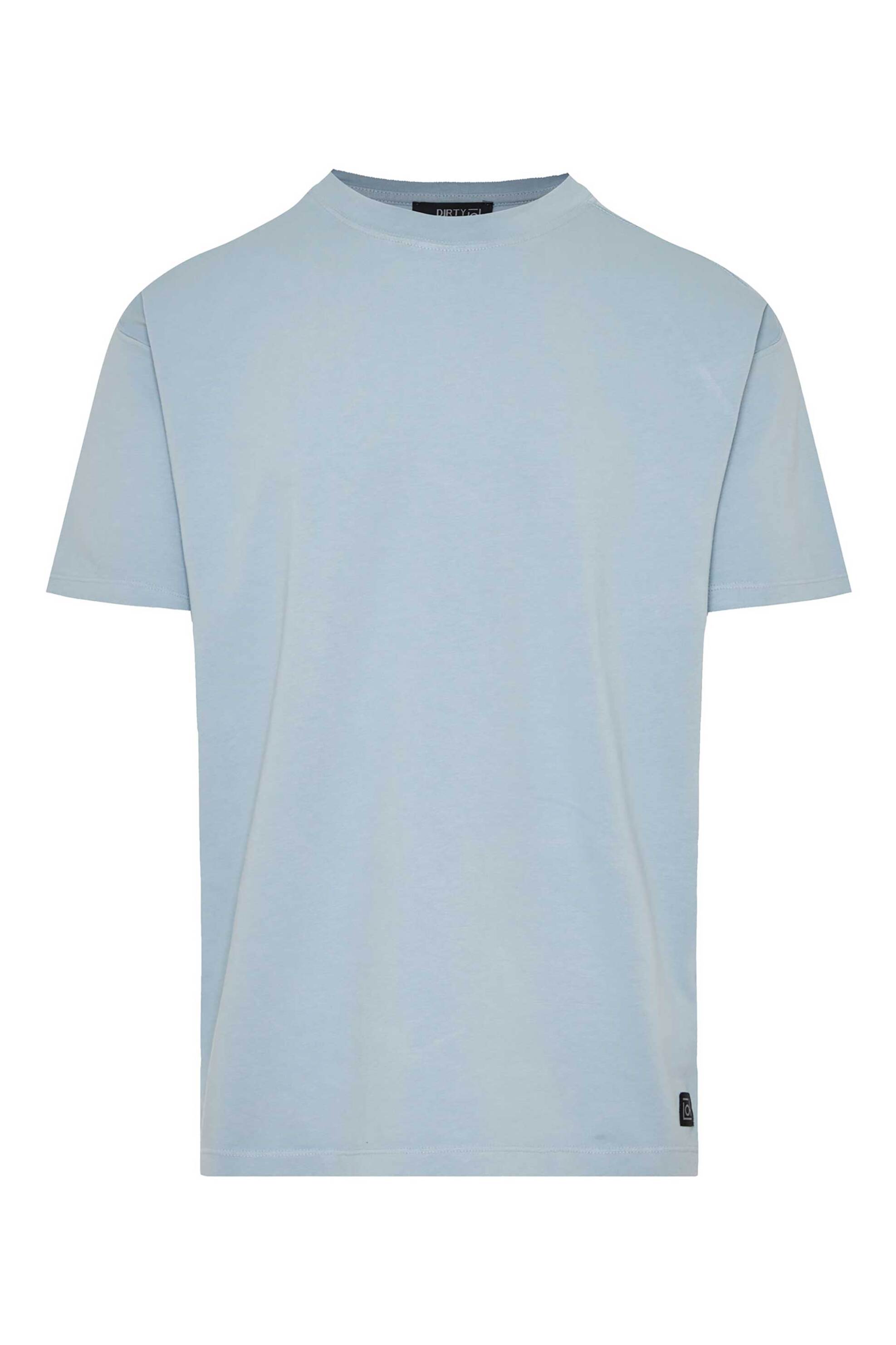 Dirty Laundry ανδρικό T-shirt reglan Regular Fit - DLMT000569 Μπλε Ανοιχτό