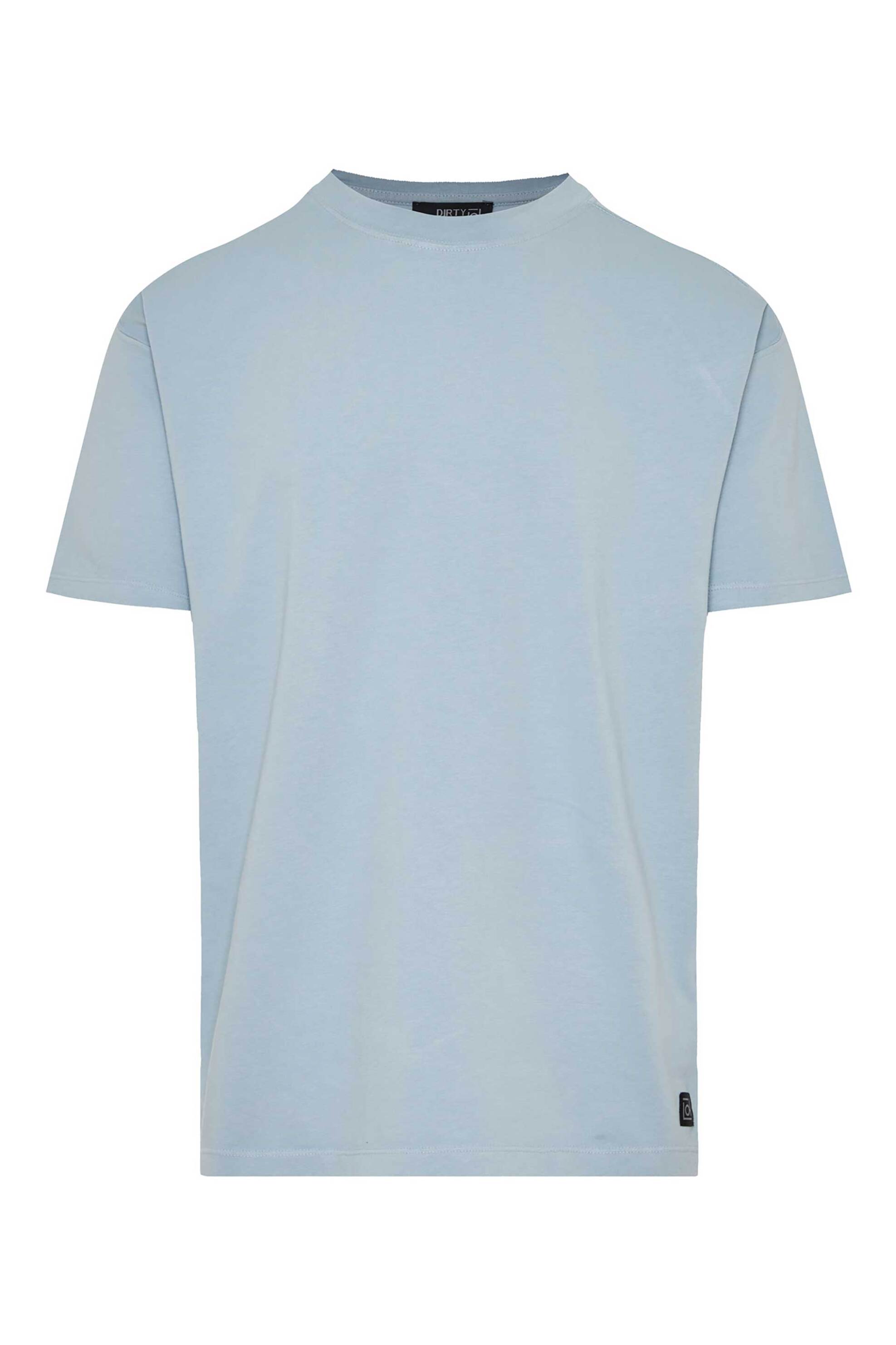 DIRTY LAUNDRY Dirty Laundry ανδρικό T-shirt reglan Regular Fit - DLMT000569 Μπλε Ανοιχτό