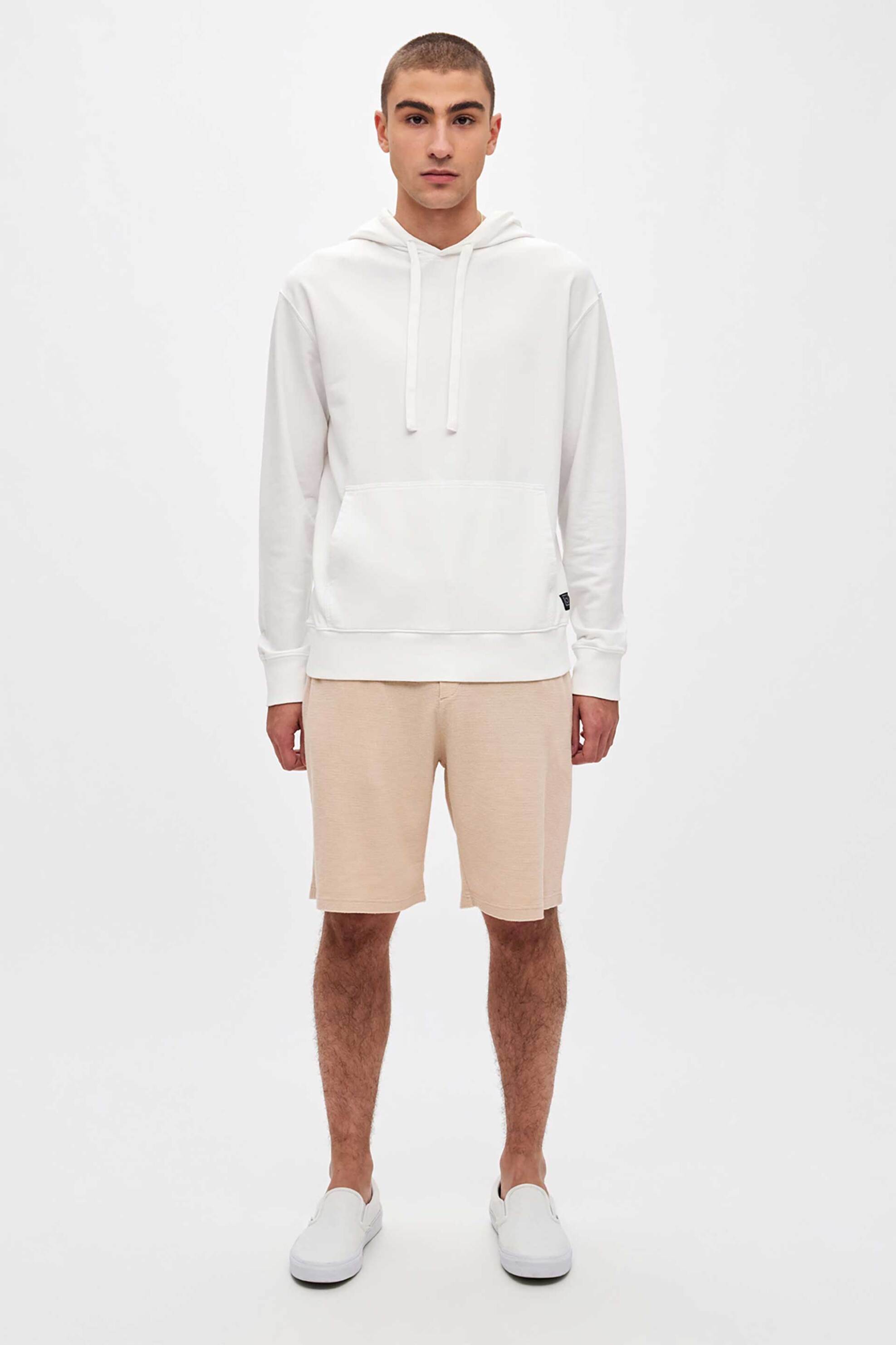 Dirty Laundry ανδρική βερμούδα με ελαστική μέση Regular Fit - DLMSB000076 Μπεζ